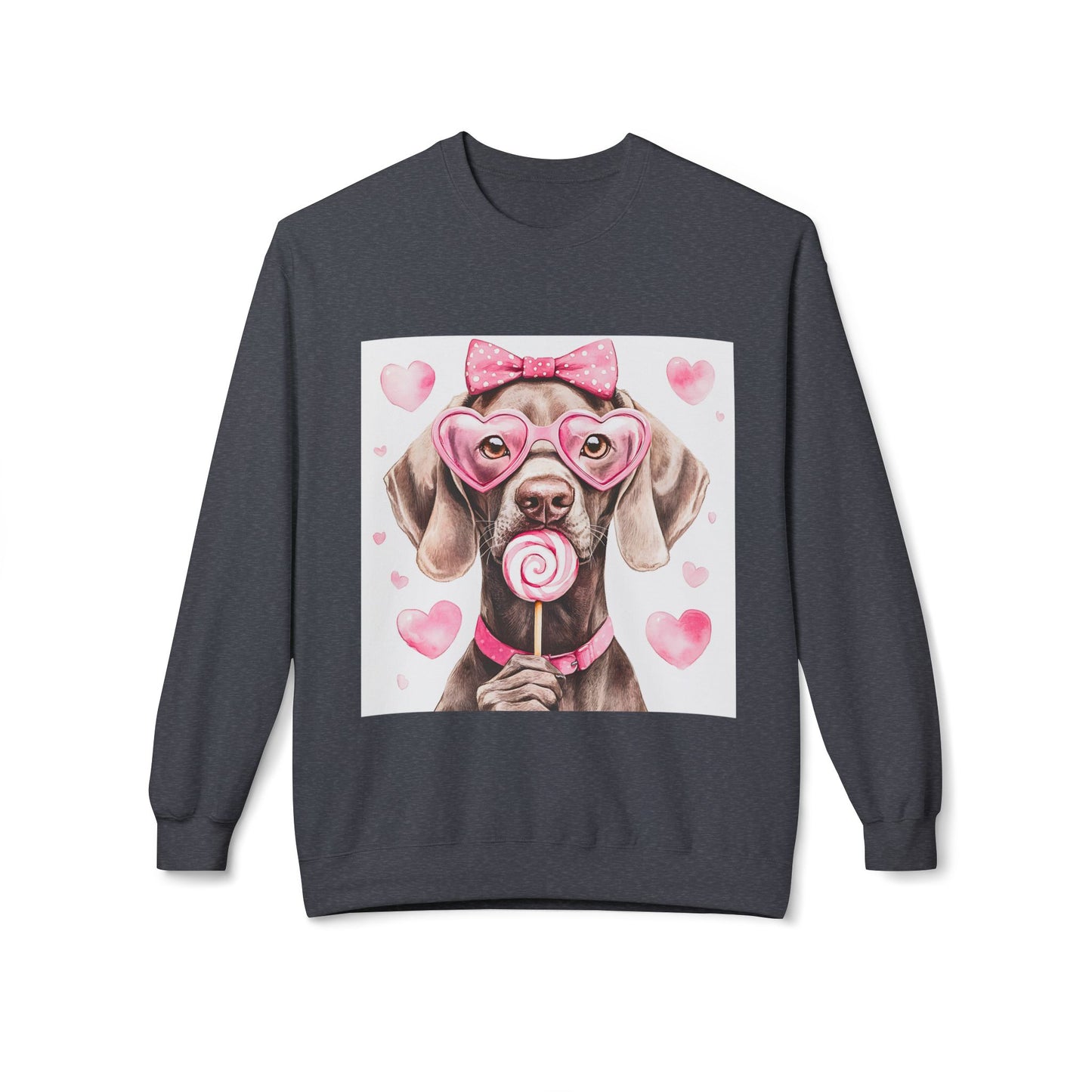 Valentines Unisex Midweight Softstyle Fleece Crewneck Sweatshirt