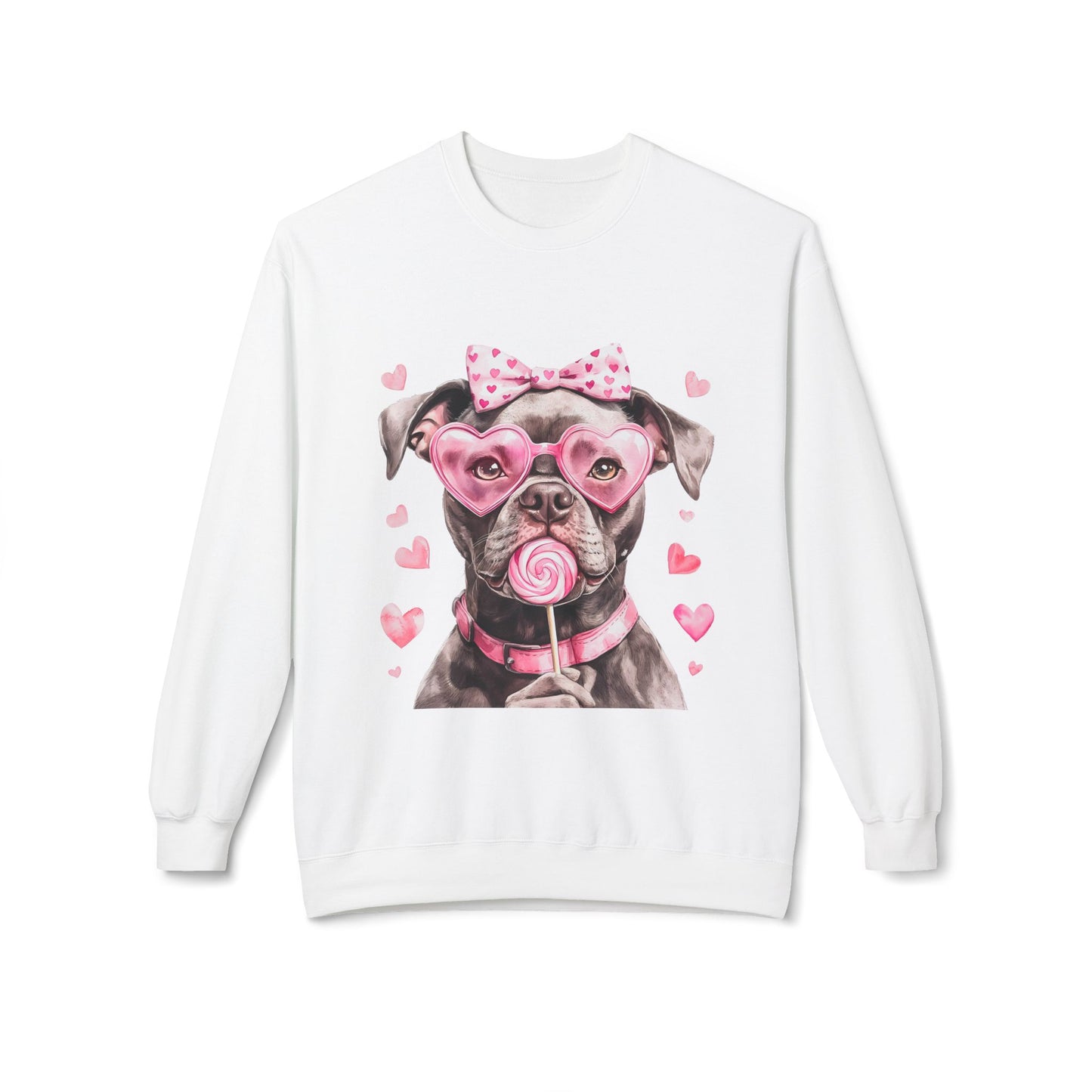Valentines Unisex Midweight Softstyle Fleece Crewneck Sweatshirt