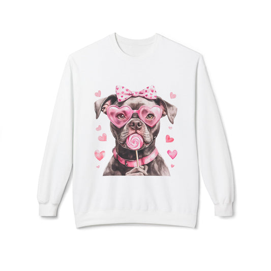 Valentines Unisex Midweight Softstyle Fleece Crewneck Sweatshirt
