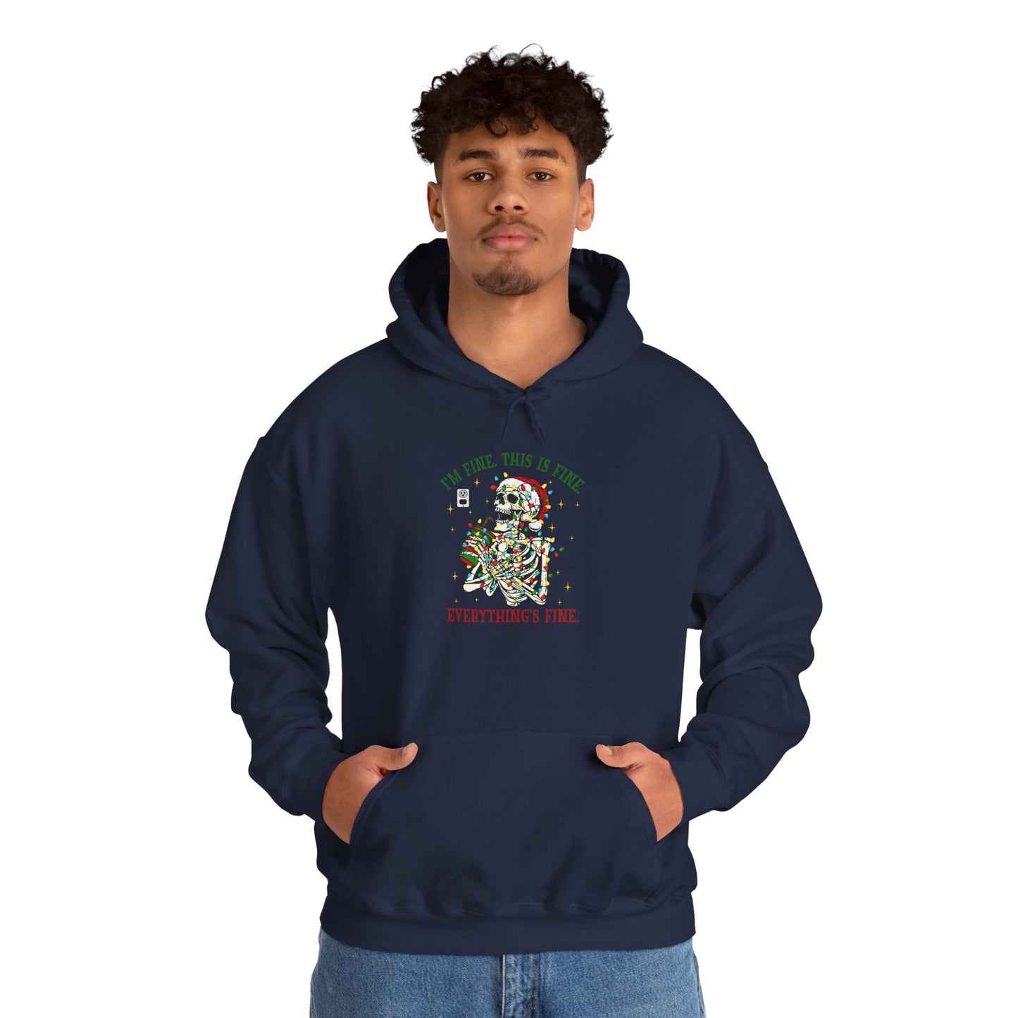 Cozy Holiday Sweatshirt, Funny Christmas Hoodie, Unisex Gift, Festive Layer, Winter Apparel, Warm & Comfy
