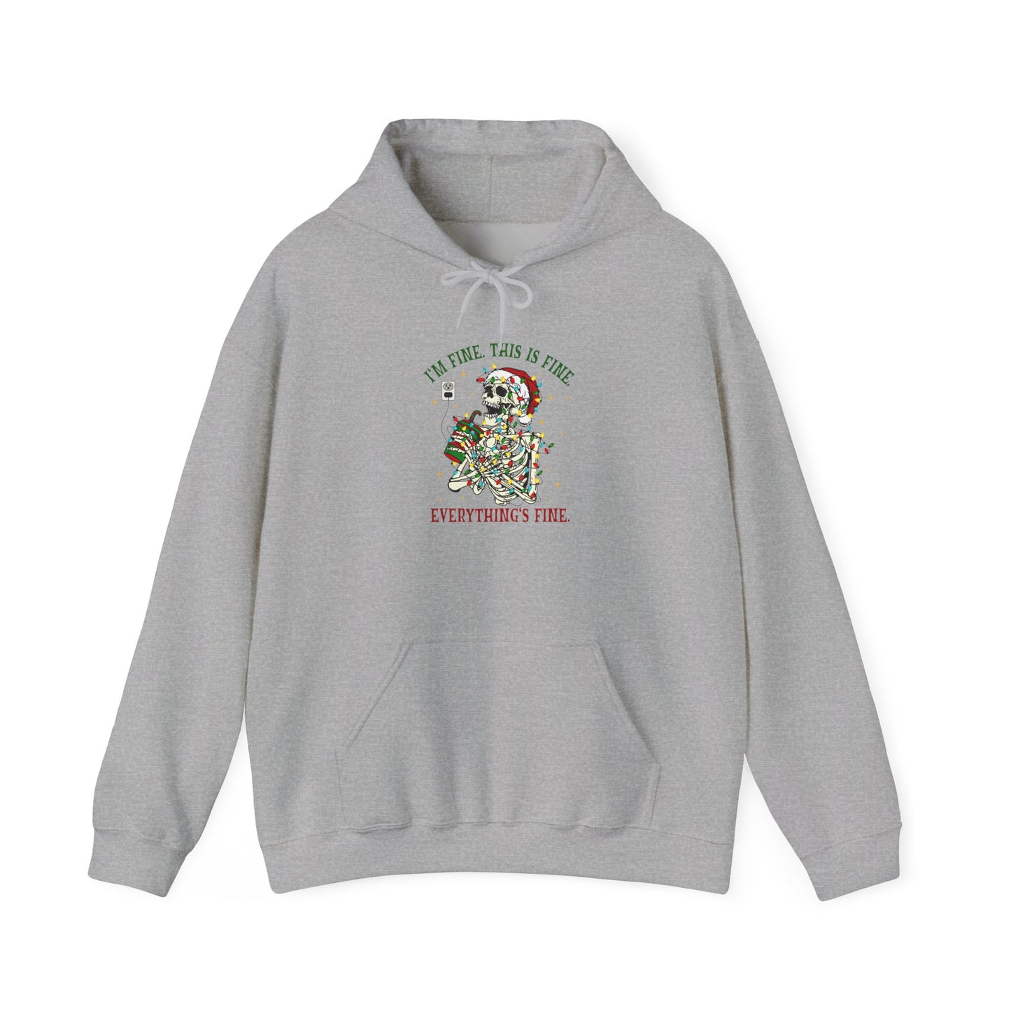 Cozy Holiday Sweatshirt, Funny Christmas Hoodie, Unisex Gift, Festive Layer, Winter Apparel, Warm & Comfy