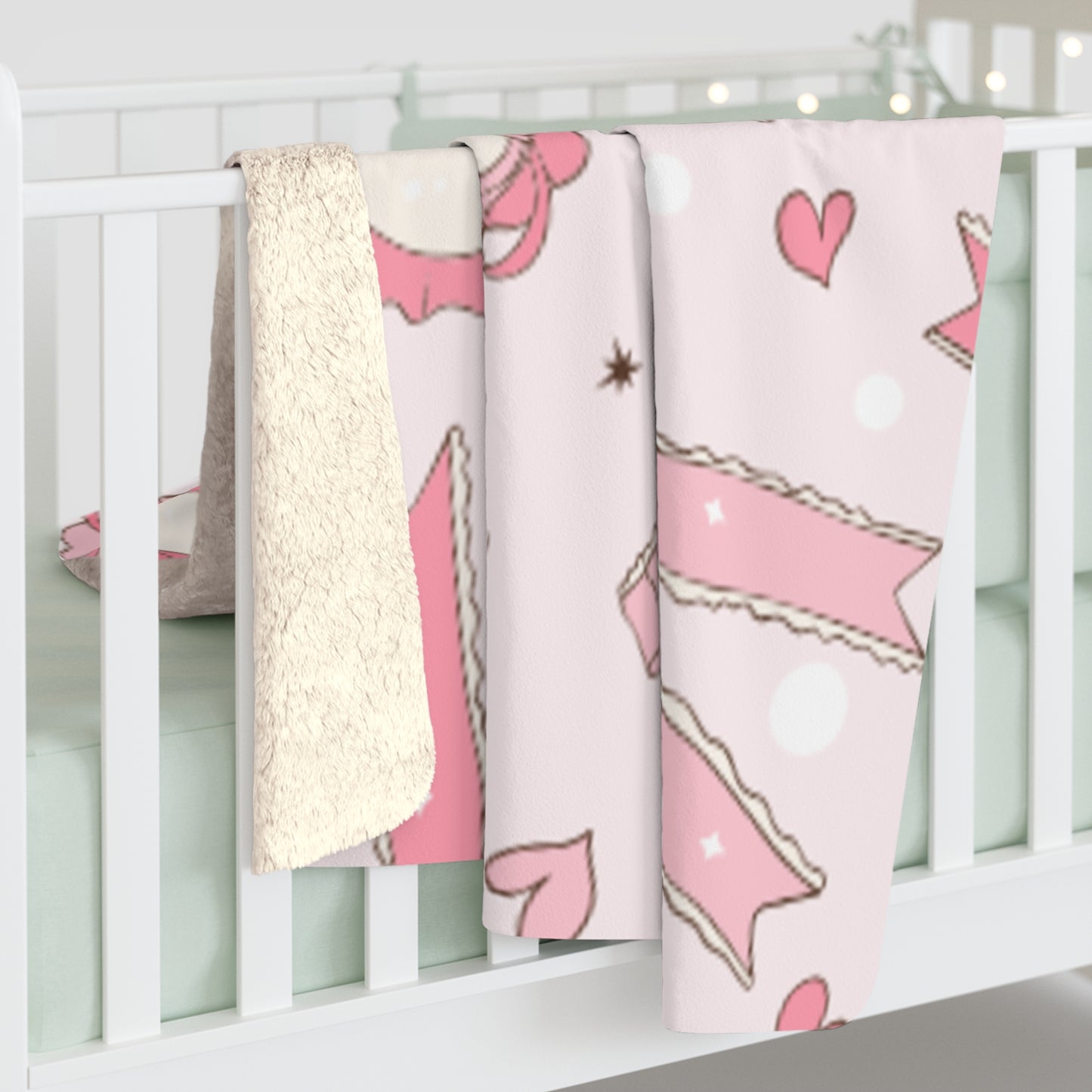 Valentines Sherpa Fleece Blanket