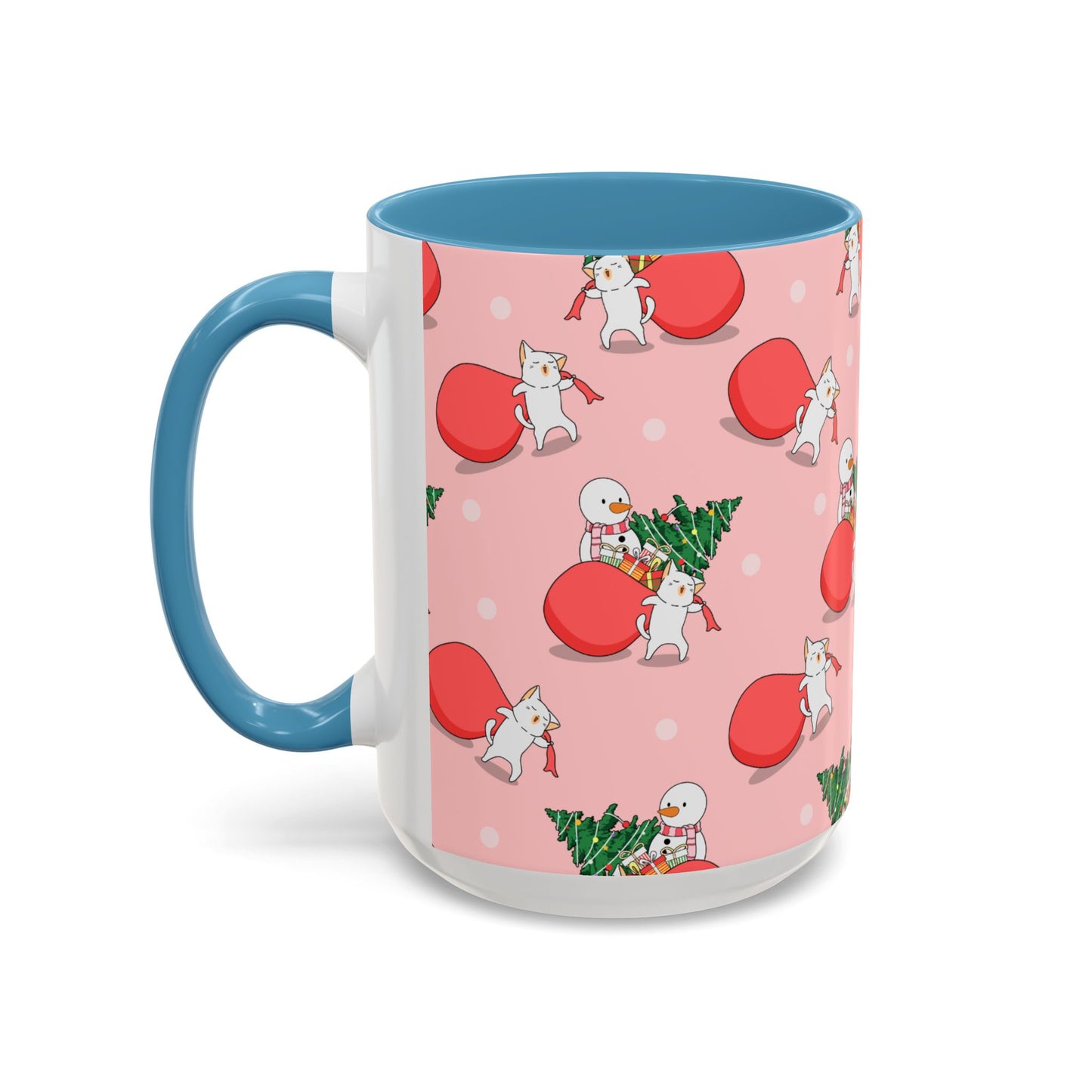 Christmas Accent Coffee Mug (11, 15oz)