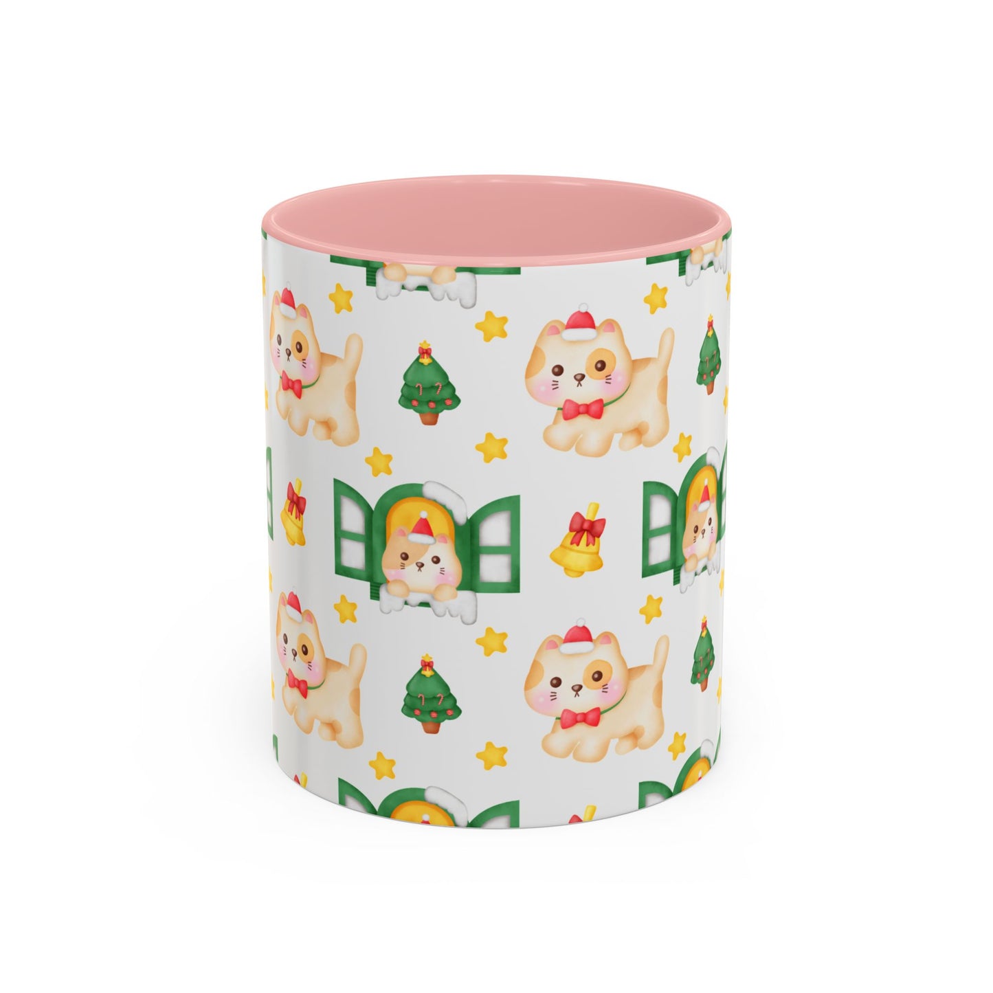 Christmas Accent Coffee Mug (11, 15oz)