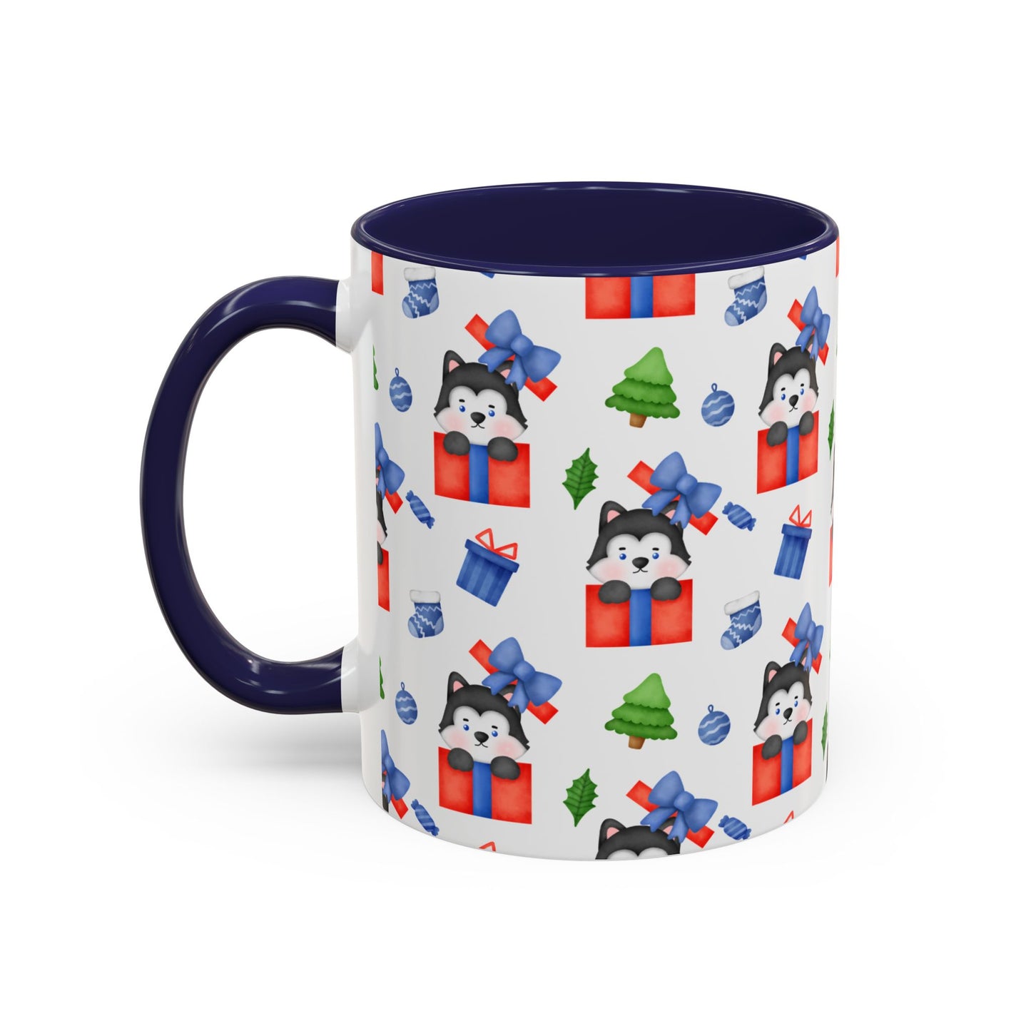 Christmas Accent Coffee Mug (11, 15oz)
