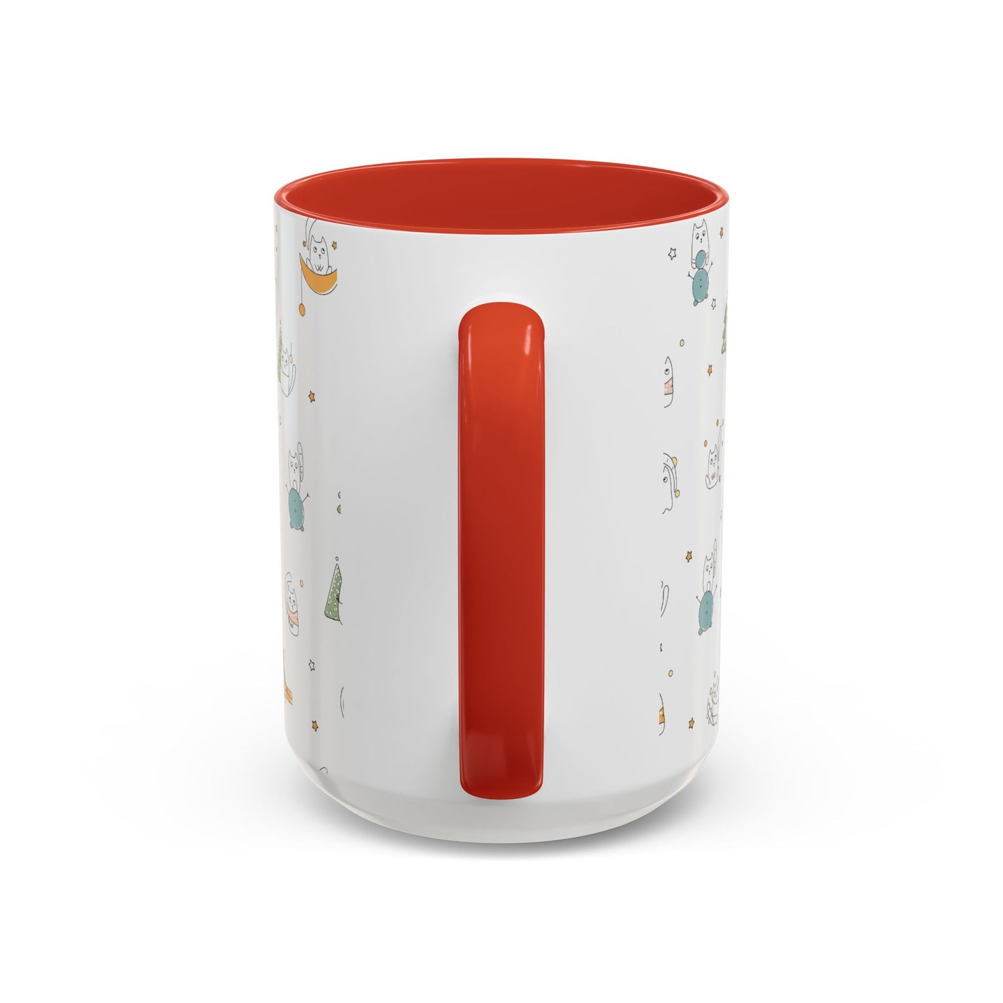 Christmas Accent Coffee Mug (11, 15oz)