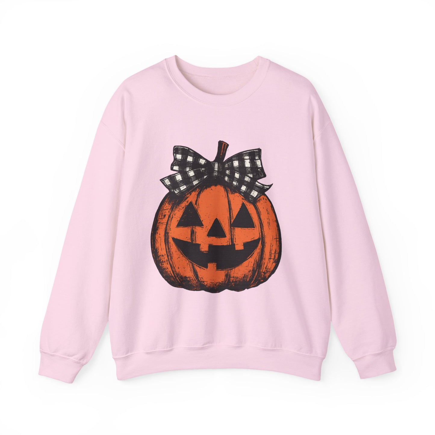 Autumn Pumpkin Crewneck Sweatshirt, Fall Fashion, Halloween Sweatshirt, Cozy Sweater, Pumpkin Patch Outfit, Unisex Clothing