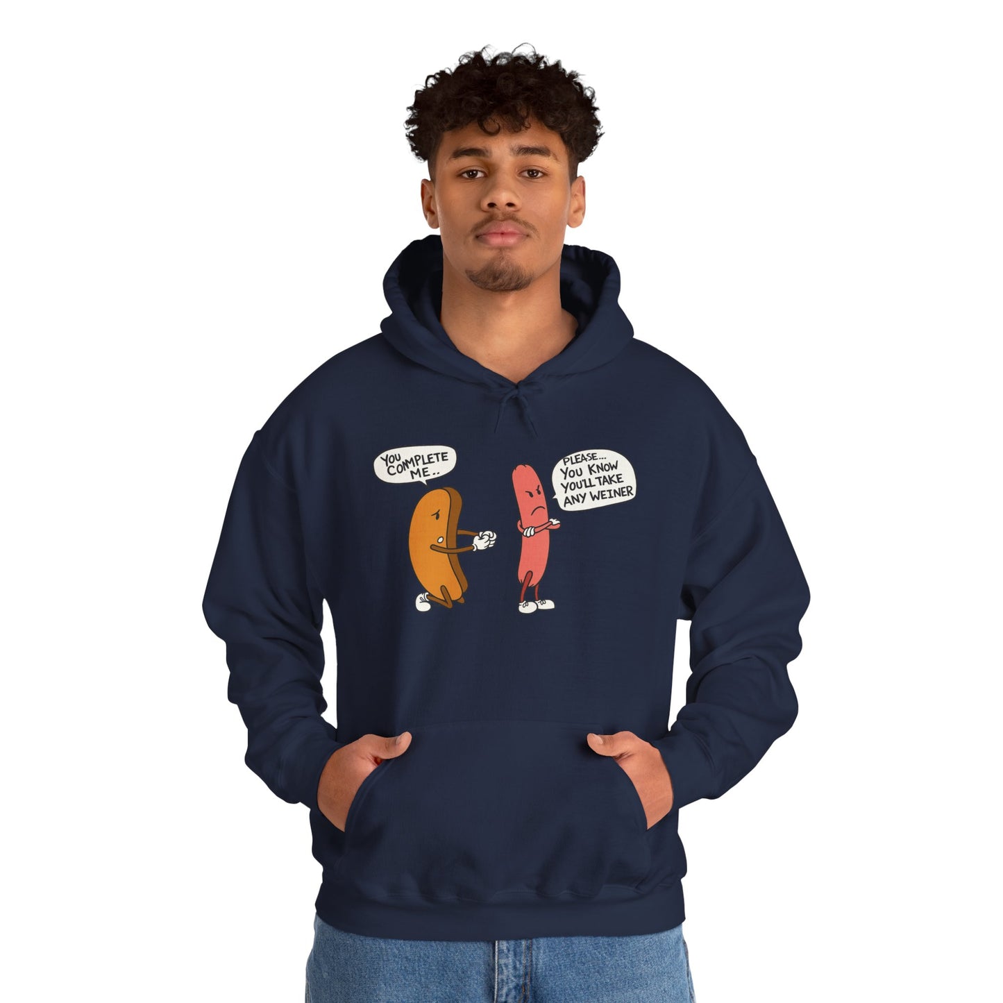 Humorous Unisex Hooded Sweatshirt, Funny Hoodie, Casual Wear, Gift for Friends, Cute Outfit for Everyday