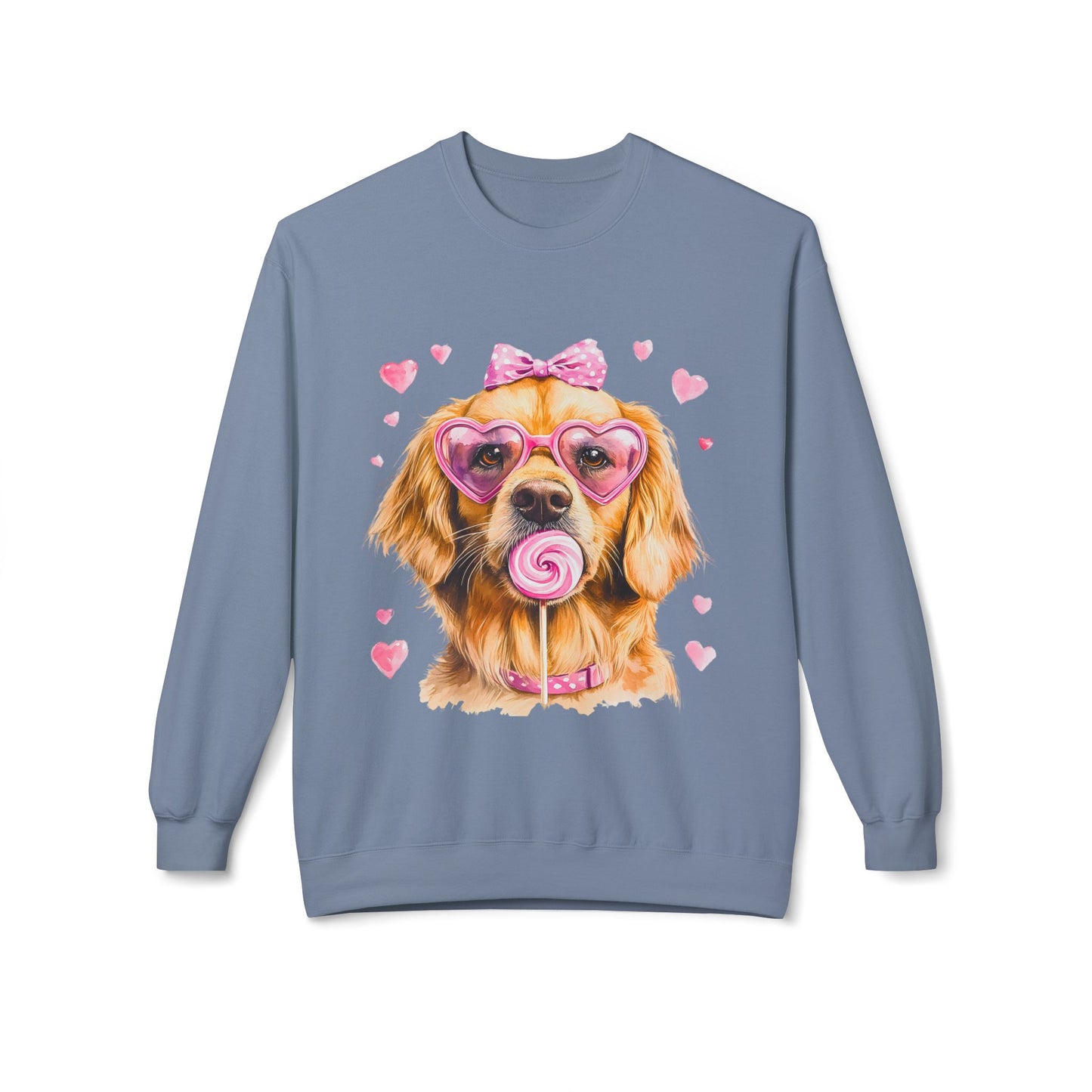 Valentines Unisex Midweight Softstyle Fleece Crewneck Sweatshirt