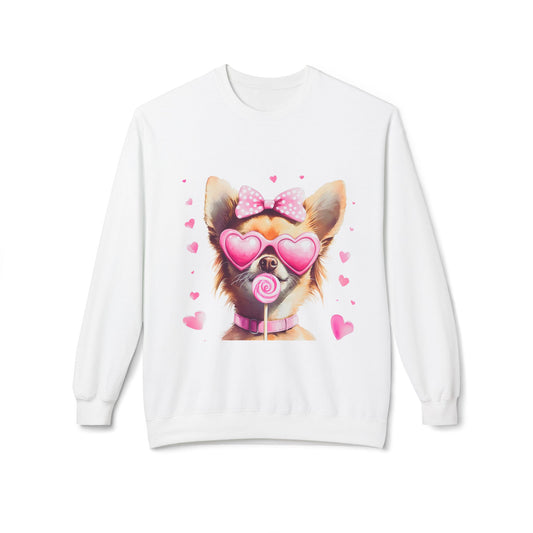 Valentines Unisex Midweight Softstyle Fleece Crewneck Sweatshirt