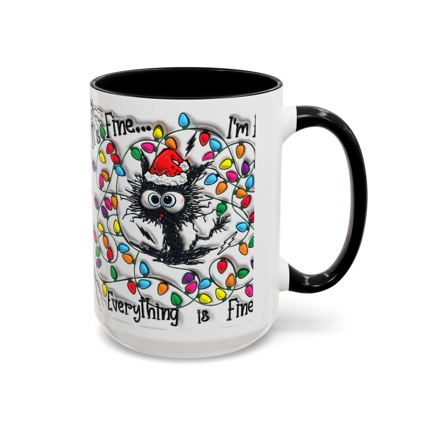 Christmas Accent Coffee Mug (11, 15oz)