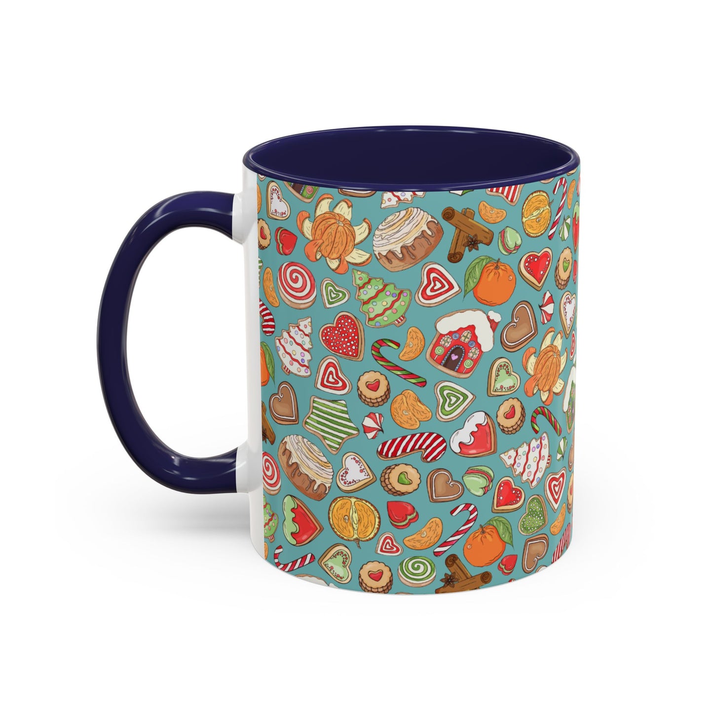 Christmas Accent Coffee Mug (11, 15oz)