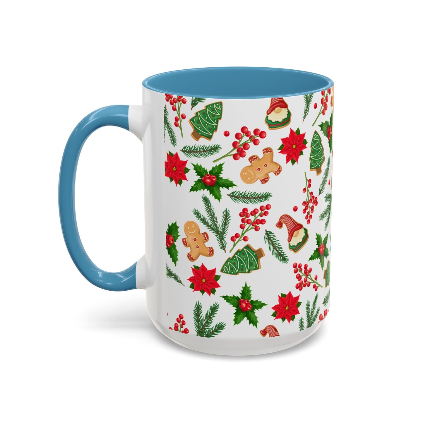 Christmas Accent Coffee Mug (11, 15oz)