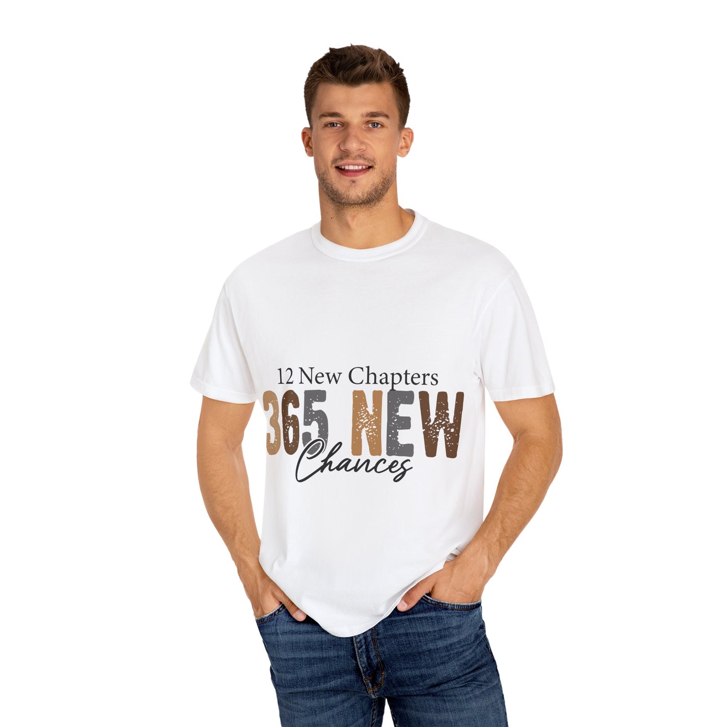 New Year Unisex Garment-Dyed T-shirt