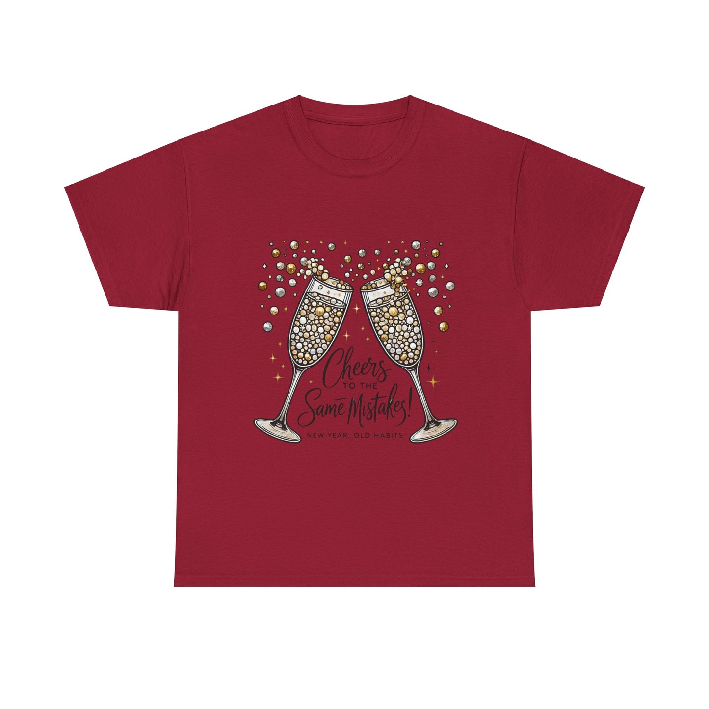 New Year Unisex Heavy Cotton Tee