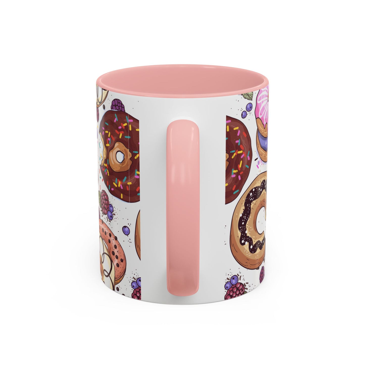 Doughnut Accent Coffee Mug (11, 15oz)