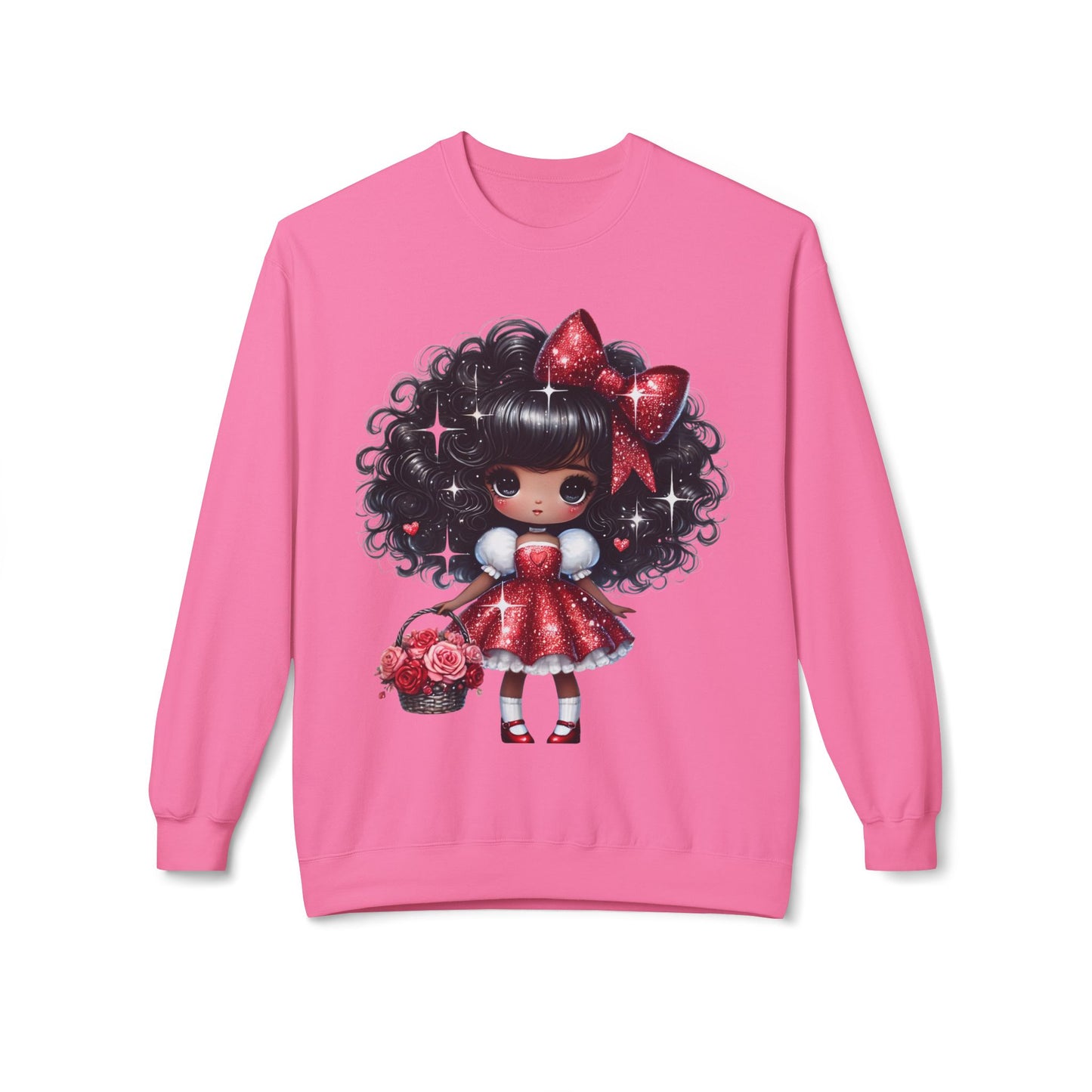 Valentines Unisex Midweight Softstyle Fleece Crewneck Sweatshirt