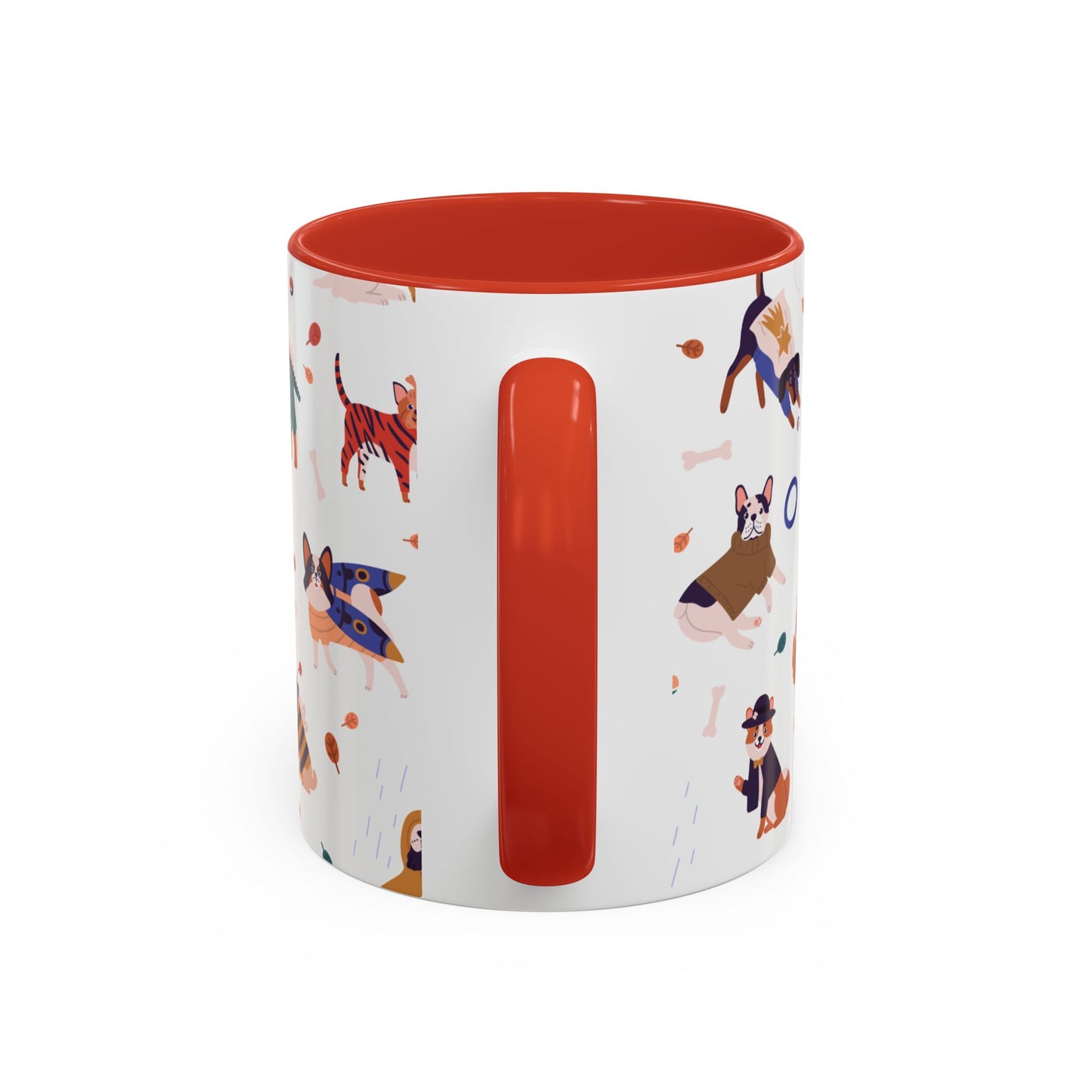 Christmas Accent Coffee Mug (11, 15oz)