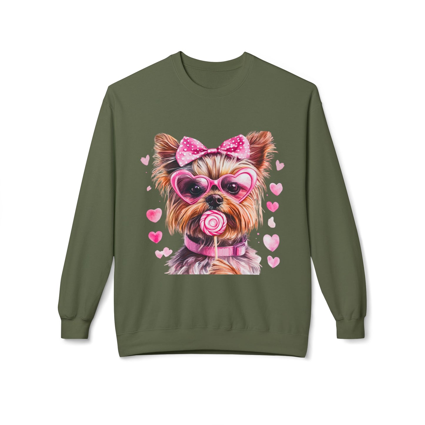 Valentines Unisex Midweight Softstyle Fleece Crewneck Sweatshirt