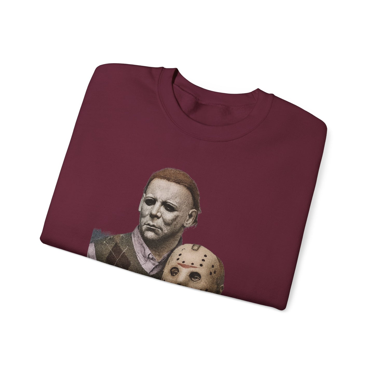Horror Movie Sweatshirt: Scary Crewneck for Halloween, Cosplay, Horror Fans, Unisex Gift, Cozy Pullover