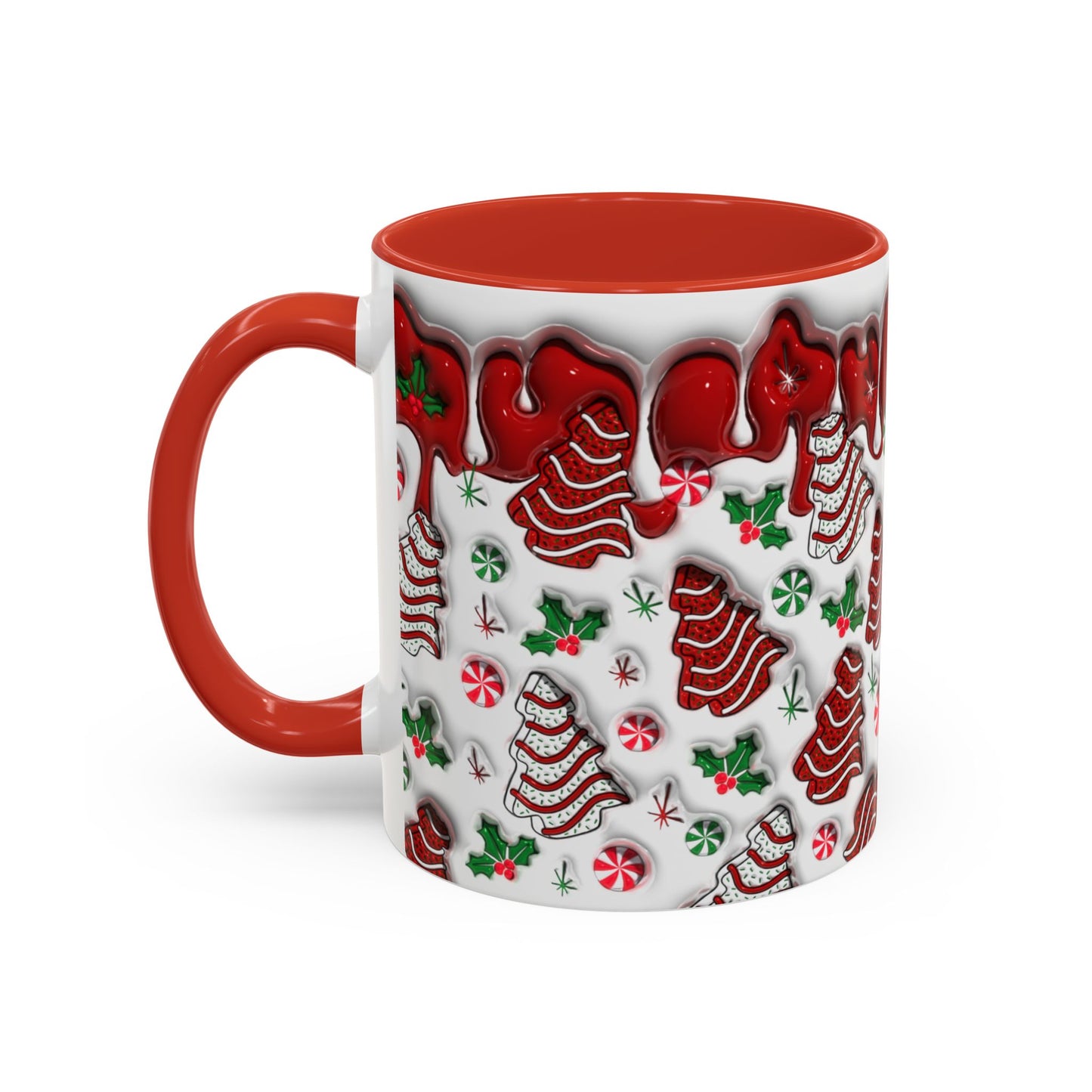 Christmas Accent Coffee Mug (11, 15oz)