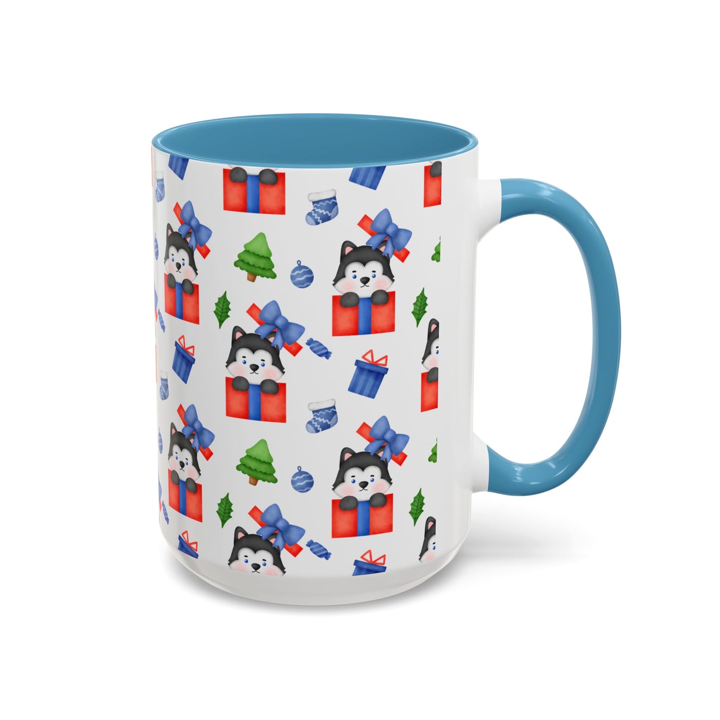 Christmas Accent Coffee Mug (11, 15oz)