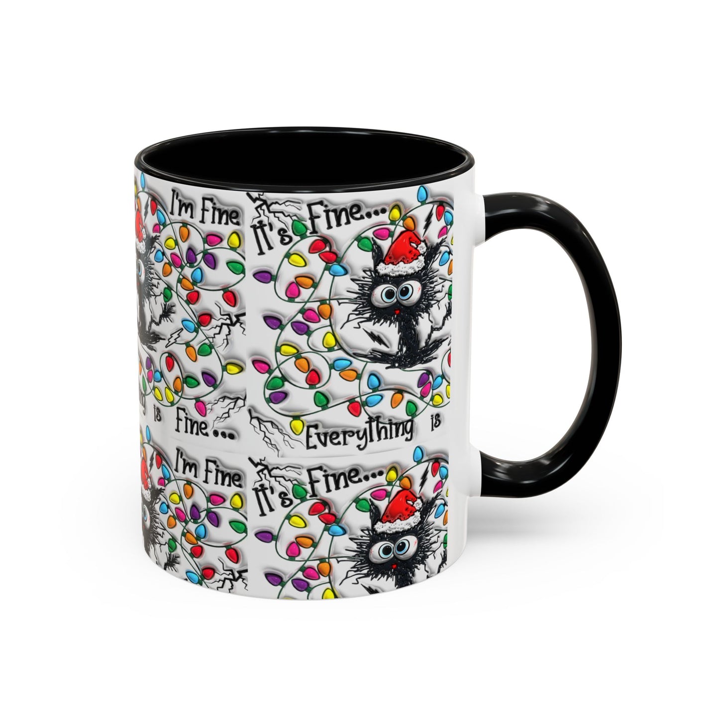 Christmas Accent Coffee Mug (11, 15oz)