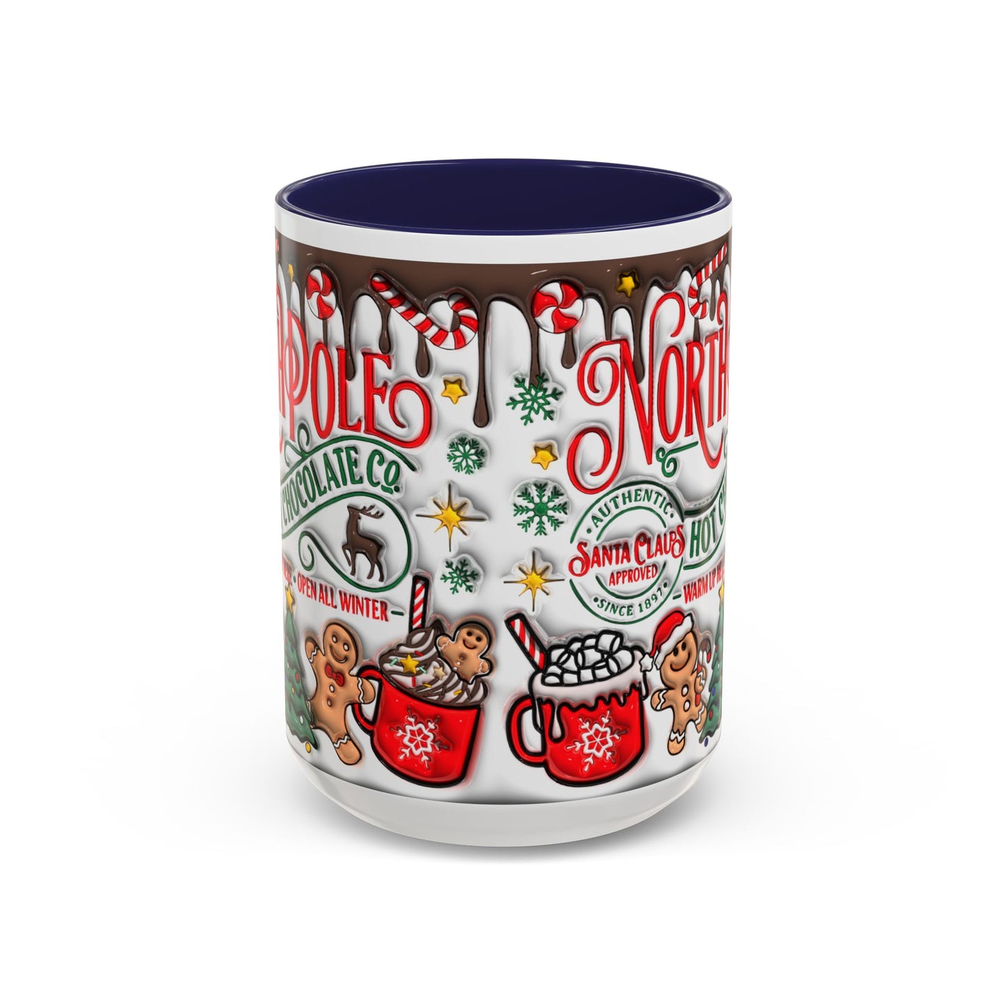 Christmas Accent Coffee Mug (11, 15oz)