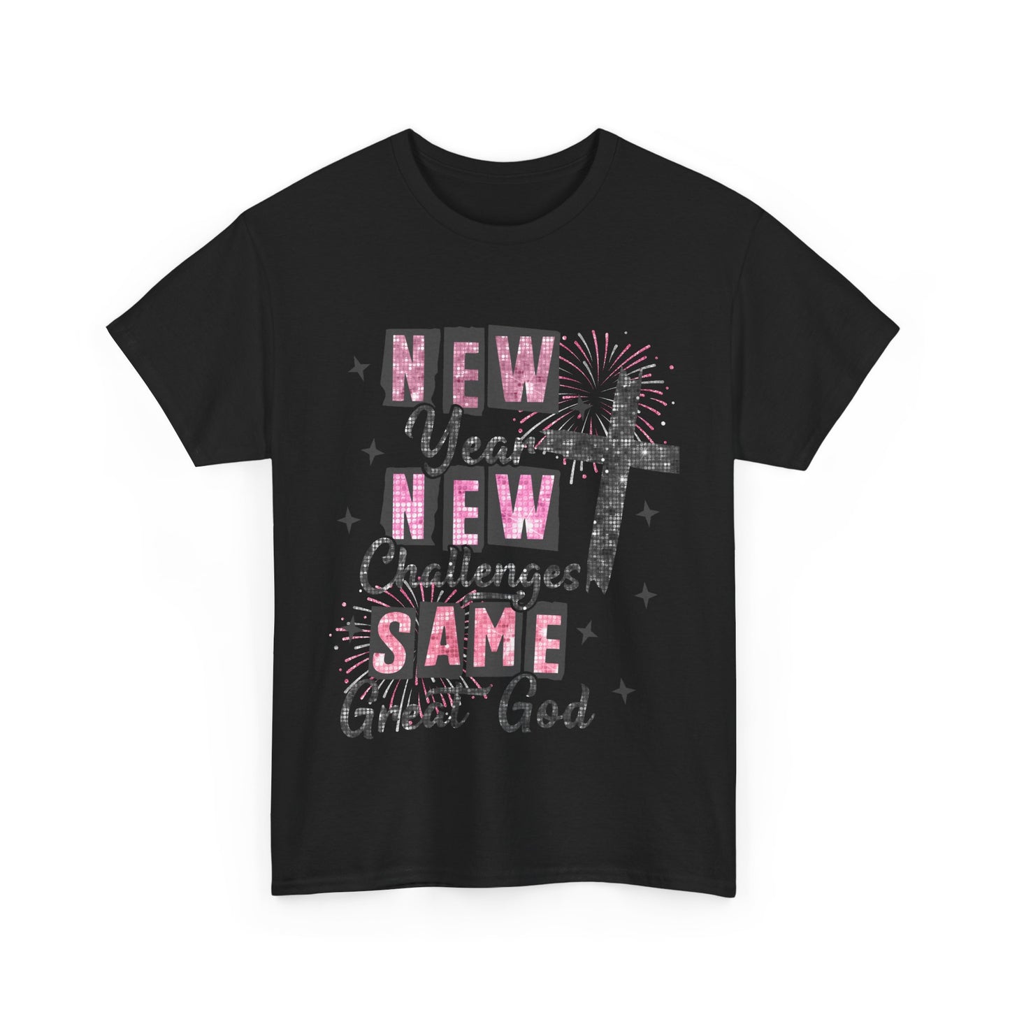 New Year Unisex Heavy Cotton Tee
