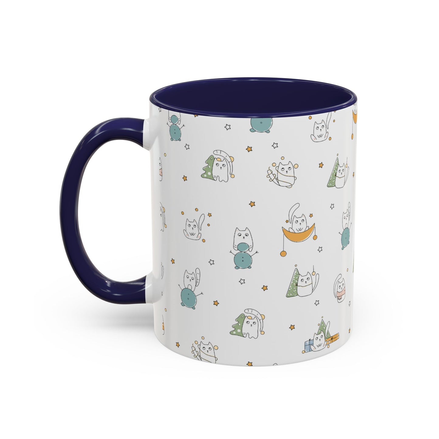 Christmas Accent Coffee Mug (11, 15oz)