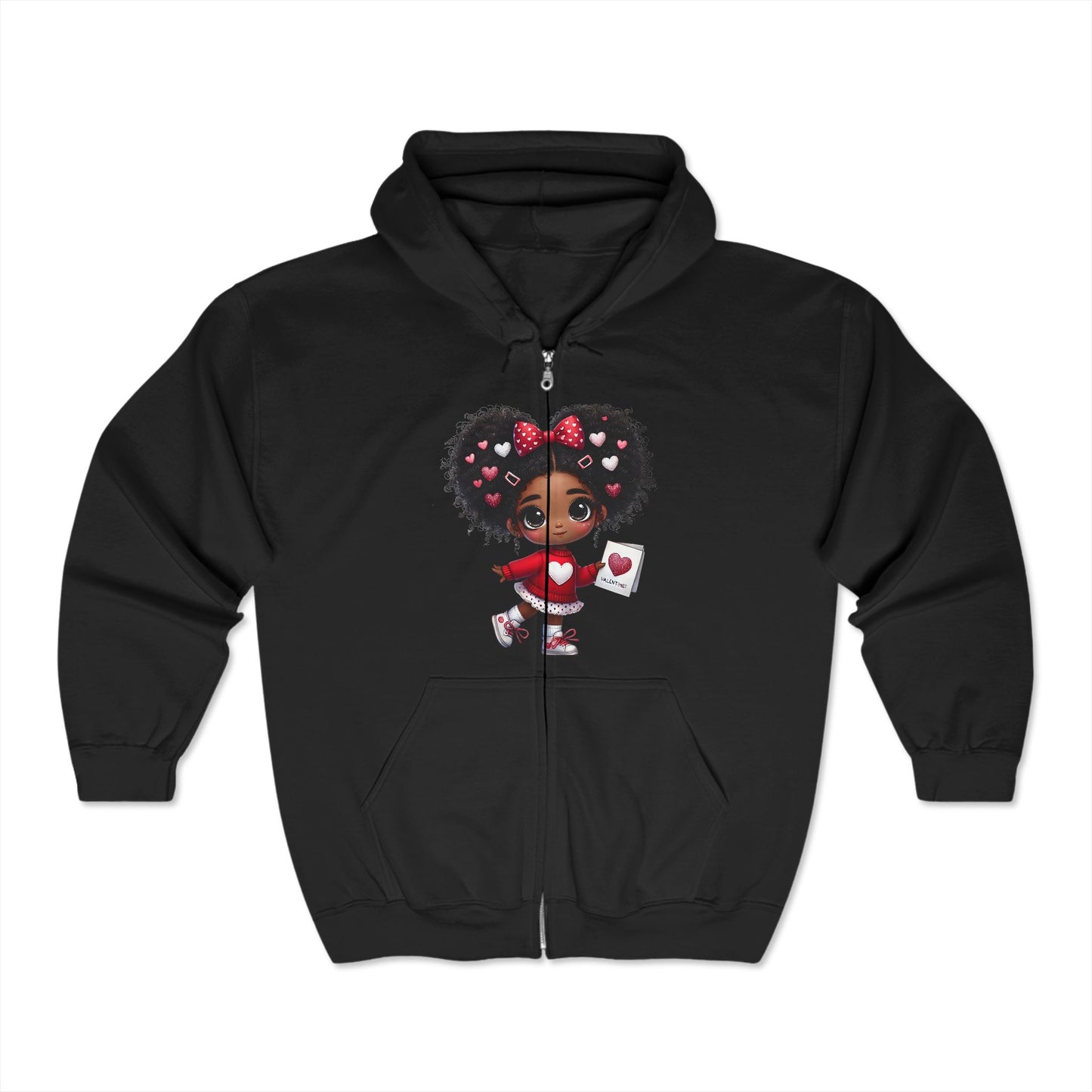 Valentines Unisex Heavy Blend™ Full Zip Hooded Sweatshirt
