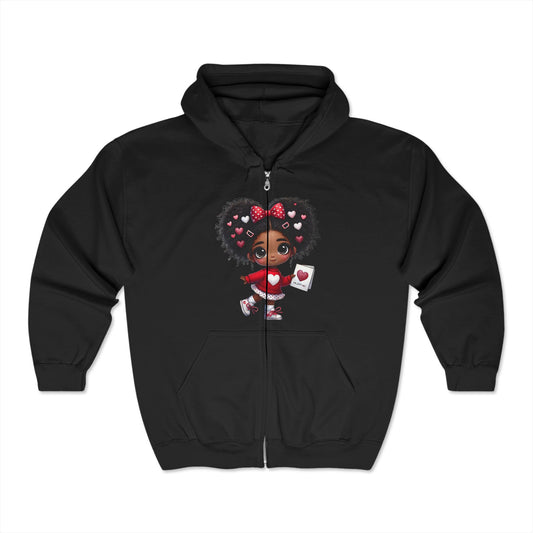 Valentines Unisex Heavy Blend™ Full Zip Hooded Sweatshirt