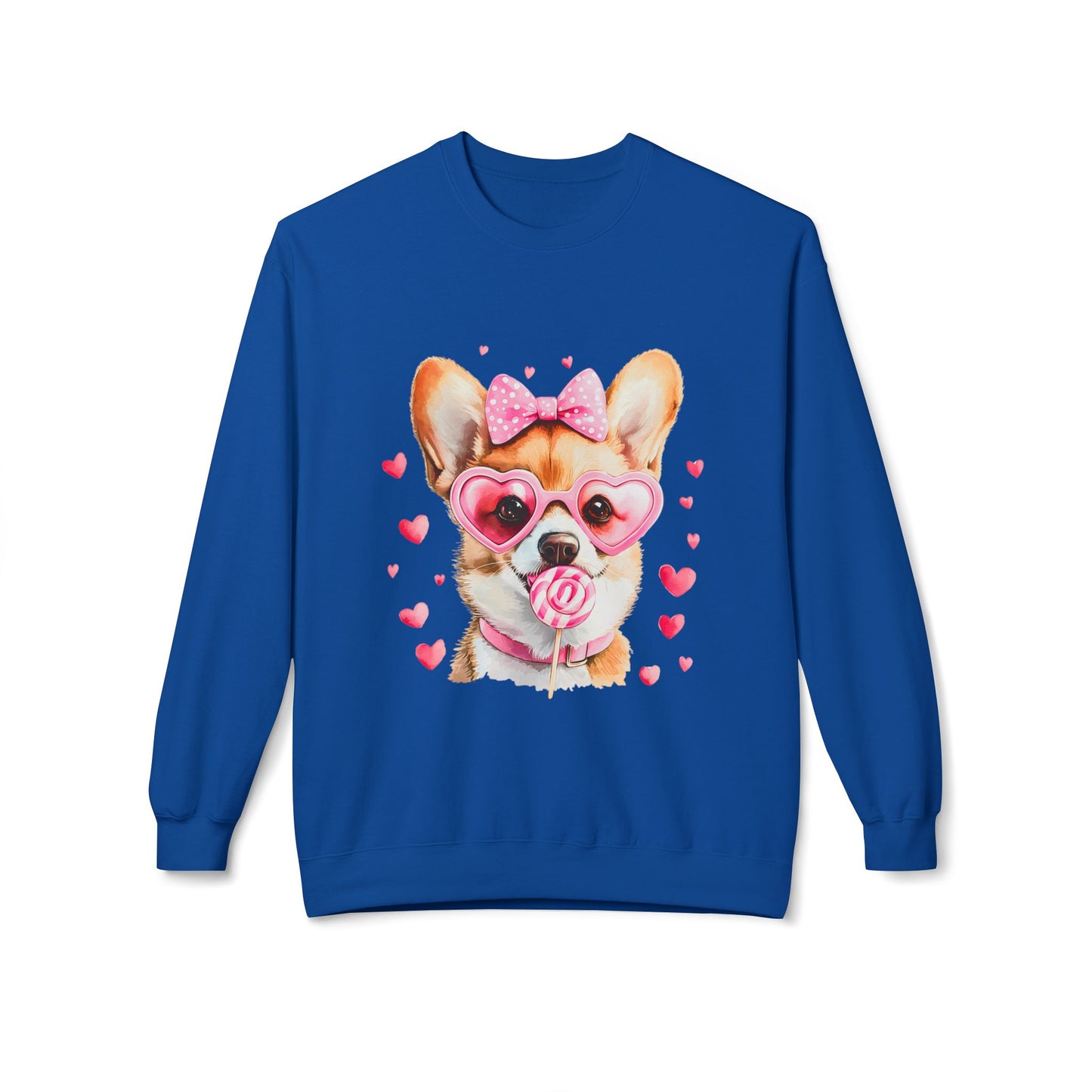Valentines Unisex Midweight Softstyle Fleece Crewneck Sweatshirt