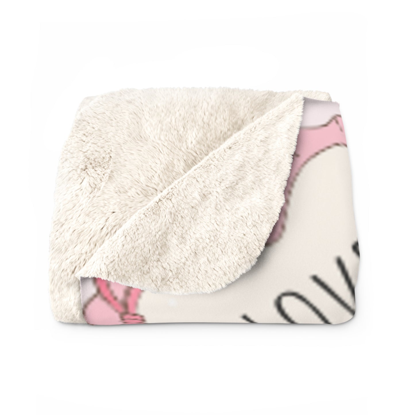 Valentines Sherpa Fleece Blanket