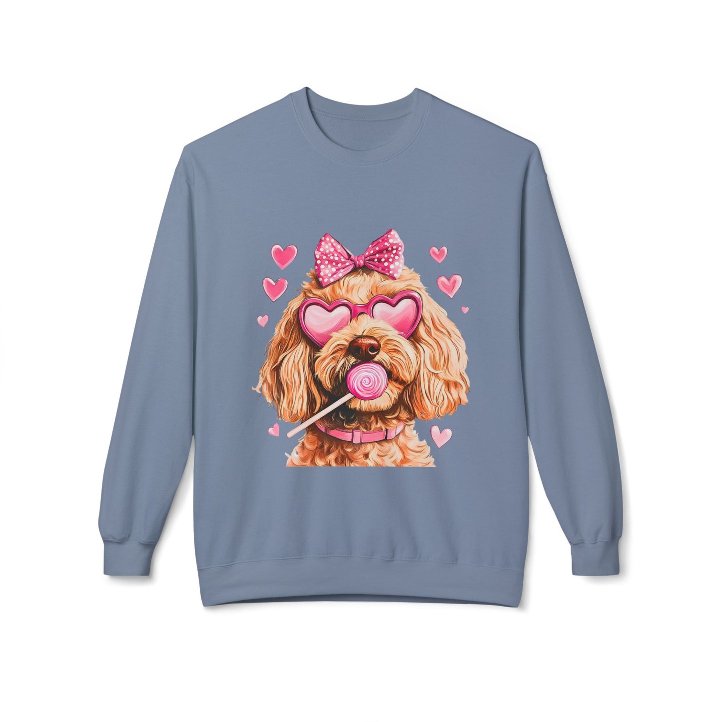 Valentines Unisex Midweight Softstyle Fleece Crewneck Sweatshirt