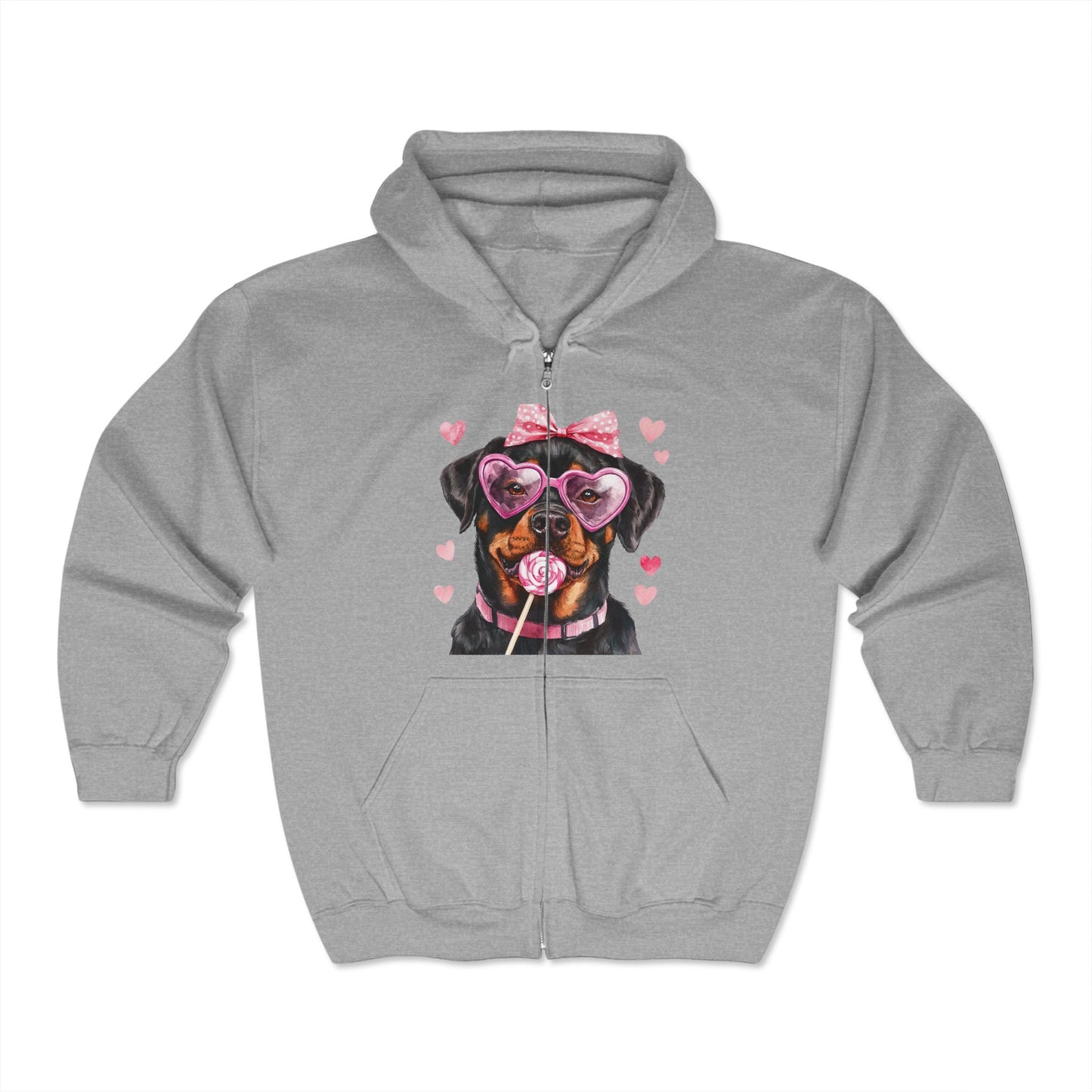 Valentines Unisex Heavy Blend™ Full Zip Hooded Sweatshirt
