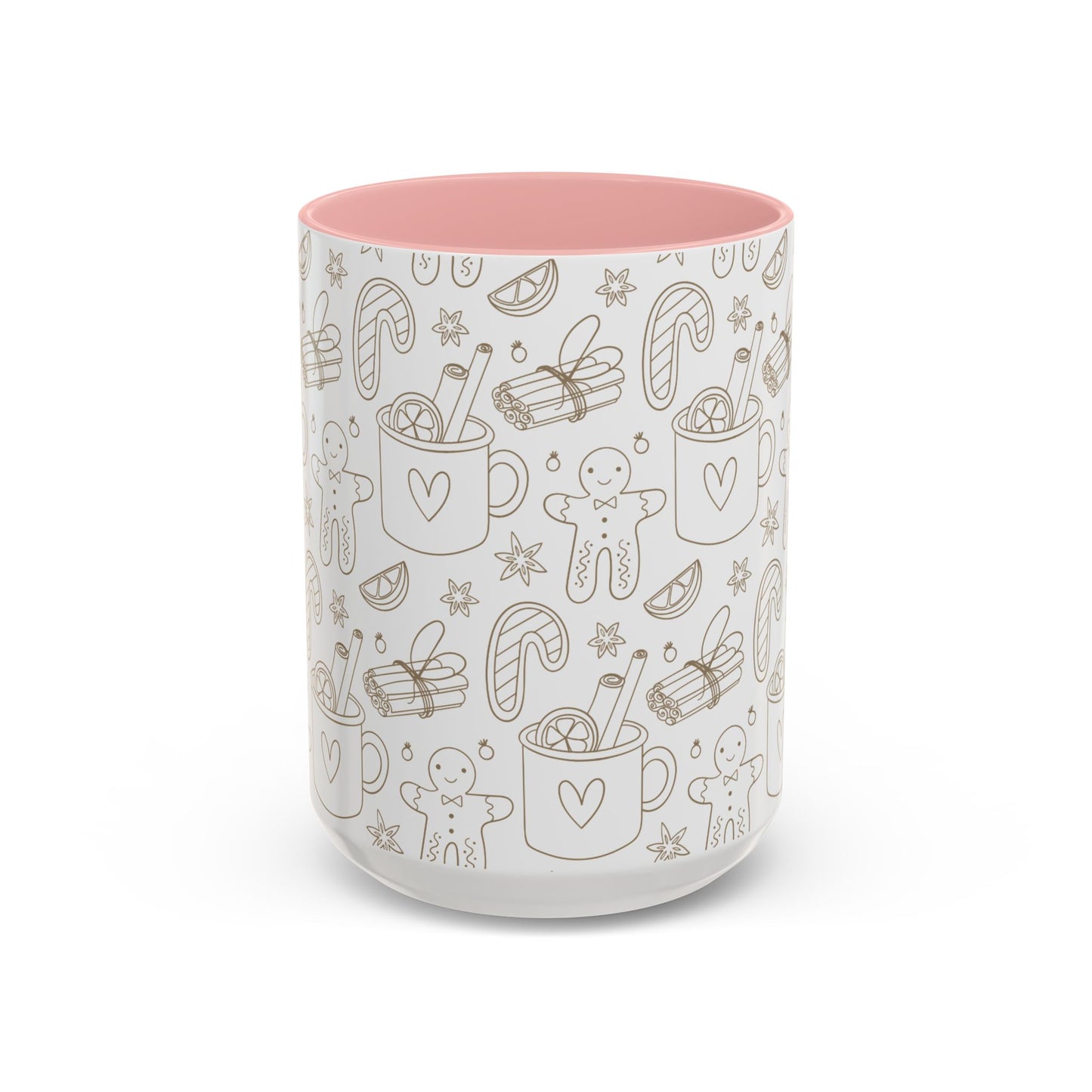 Christmas Accent Coffee Mug (11, 15oz)