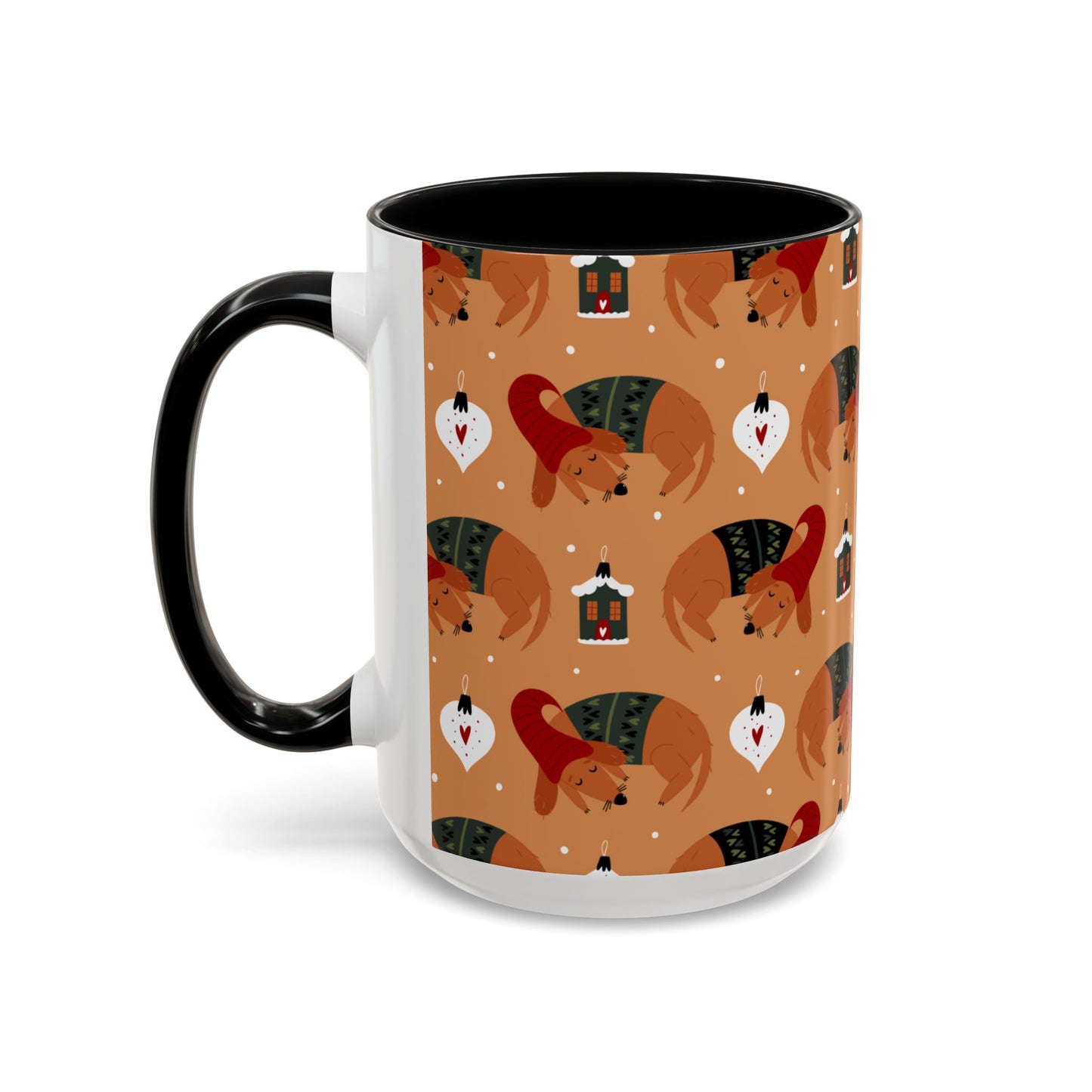 Christmas Accent Coffee Mug (11, 15oz)