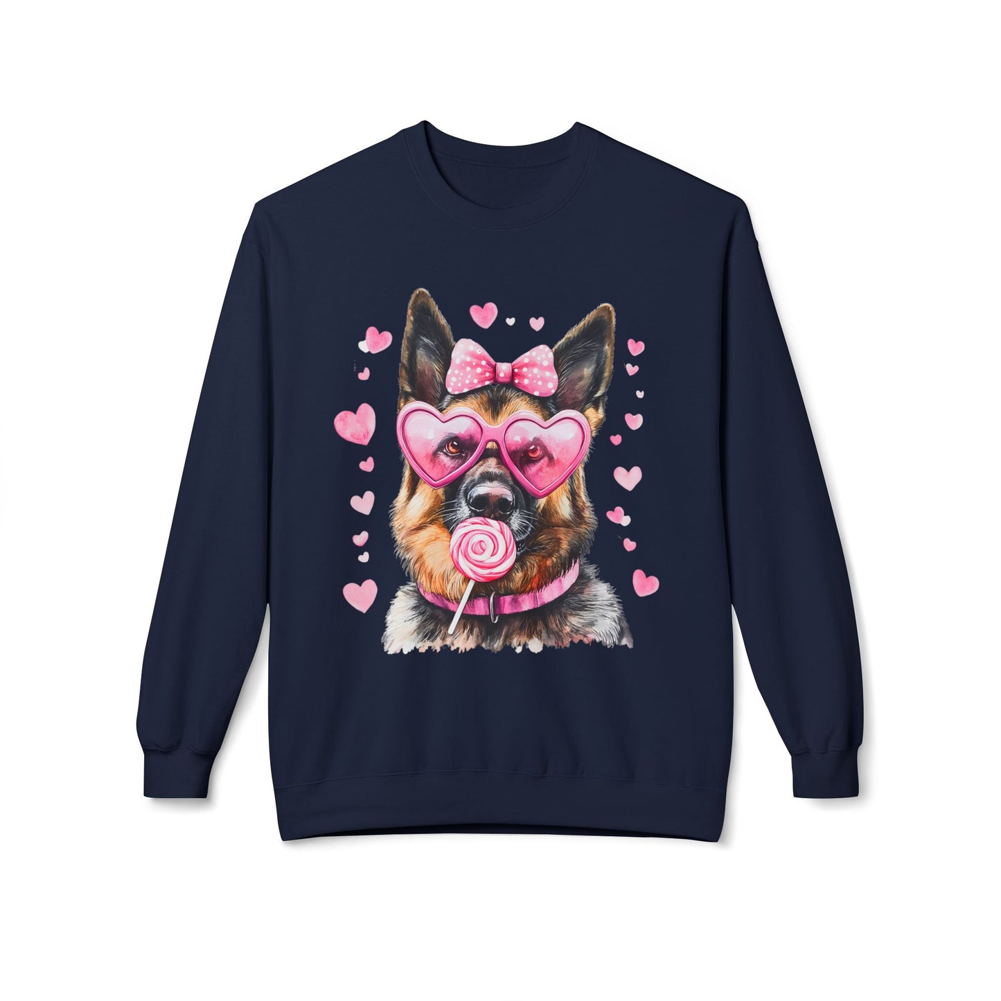 Valentines Unisex Midweight Softstyle Fleece Crewneck Sweatshirt