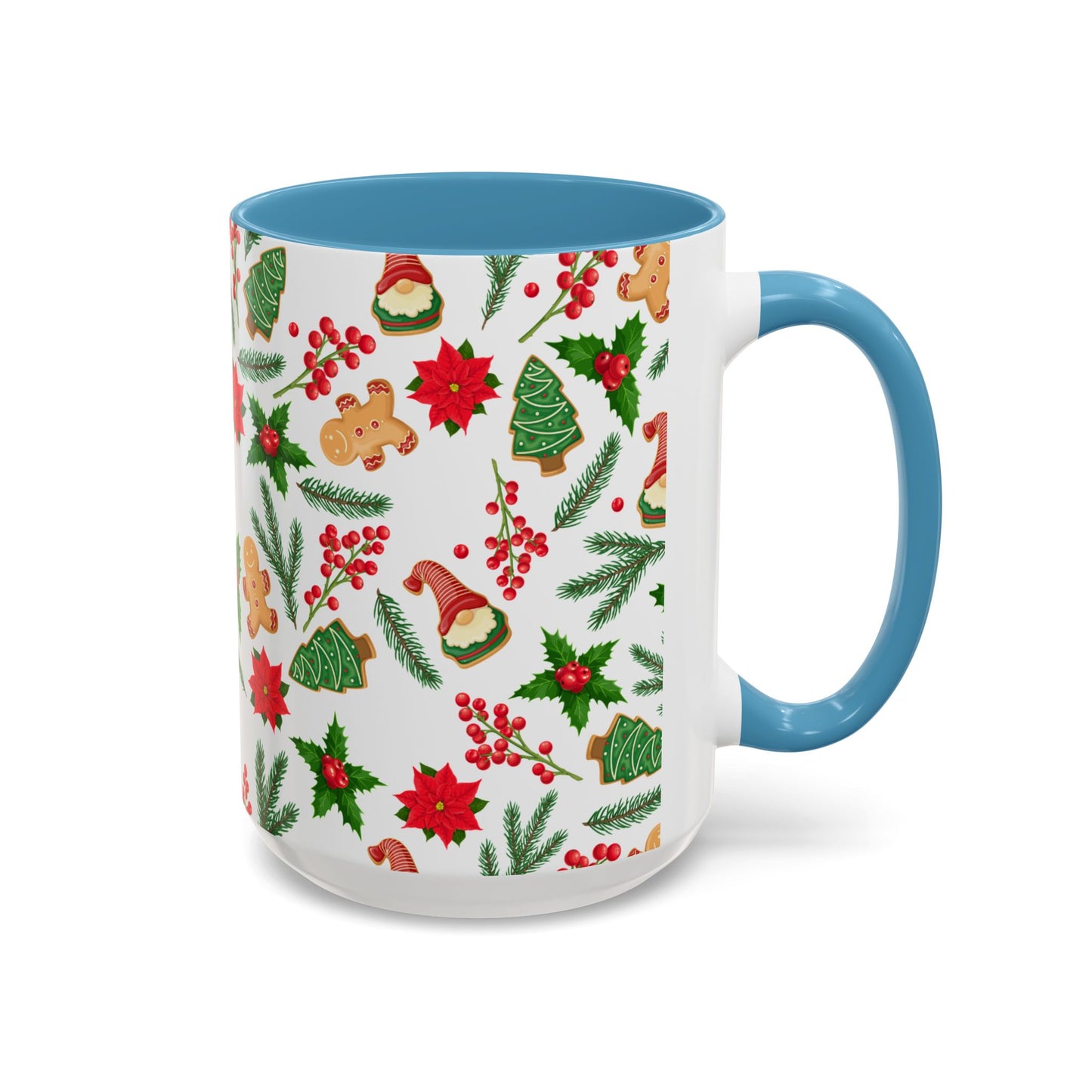 Christmas Accent Coffee Mug (11, 15oz)