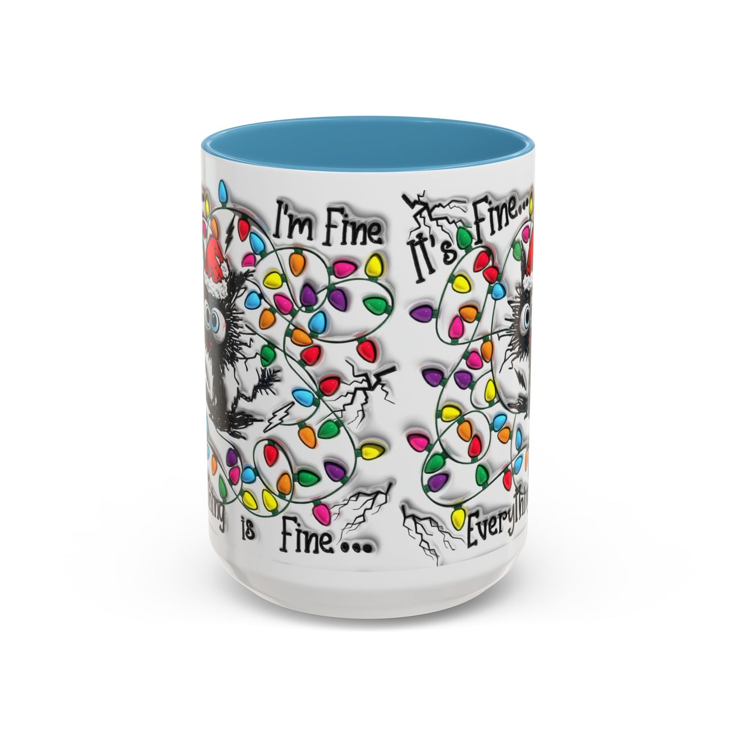 Christmas Accent Coffee Mug (11, 15oz)