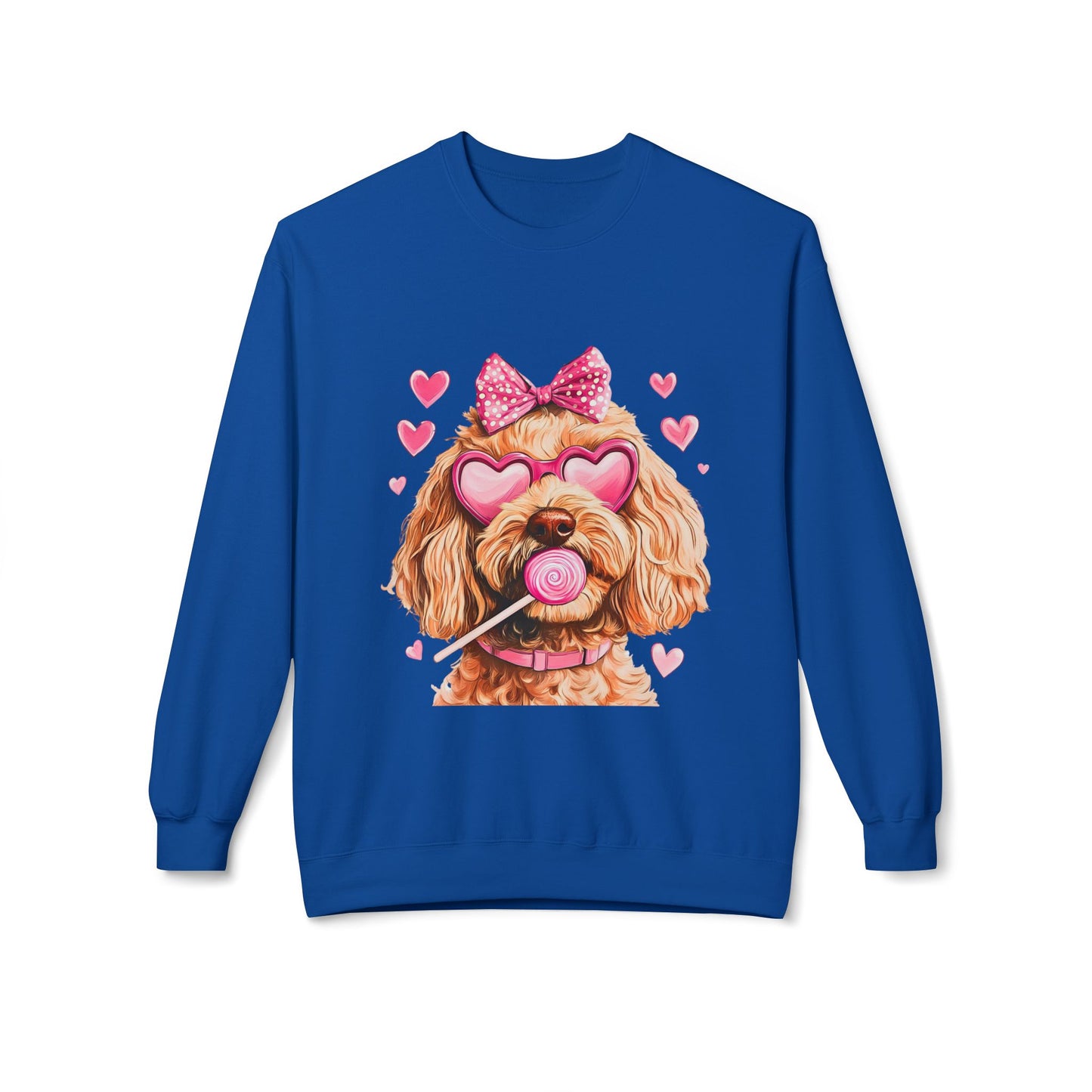 Valentines Unisex Midweight Softstyle Fleece Crewneck Sweatshirt