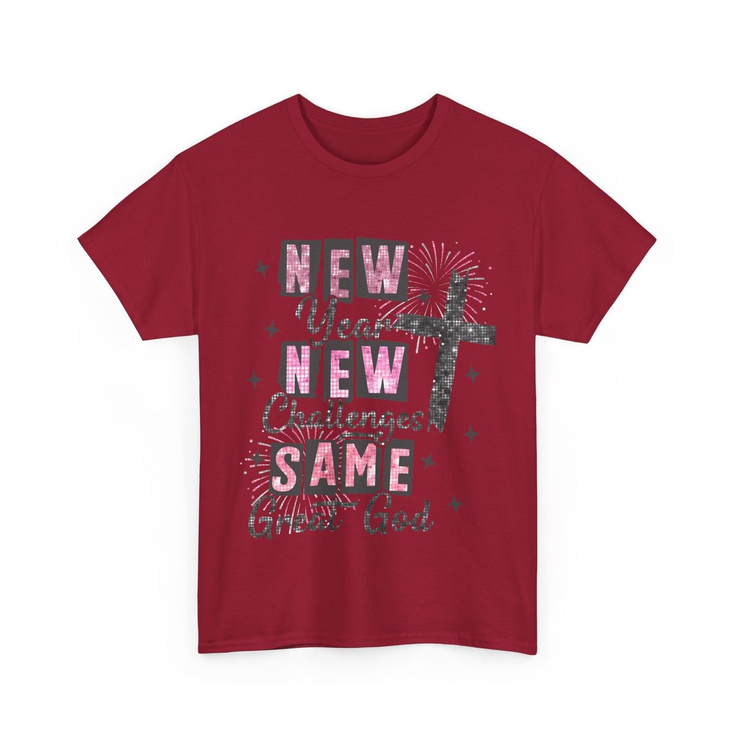 New Year Unisex Heavy Cotton Tee