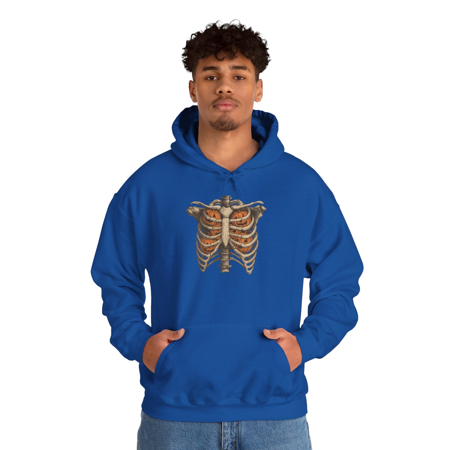 Unique Skeleton Design Unisex Hoodie - Perfect for Halloween, Casual Wear, Gifts, Cozy Comfort, Everyday Fashion