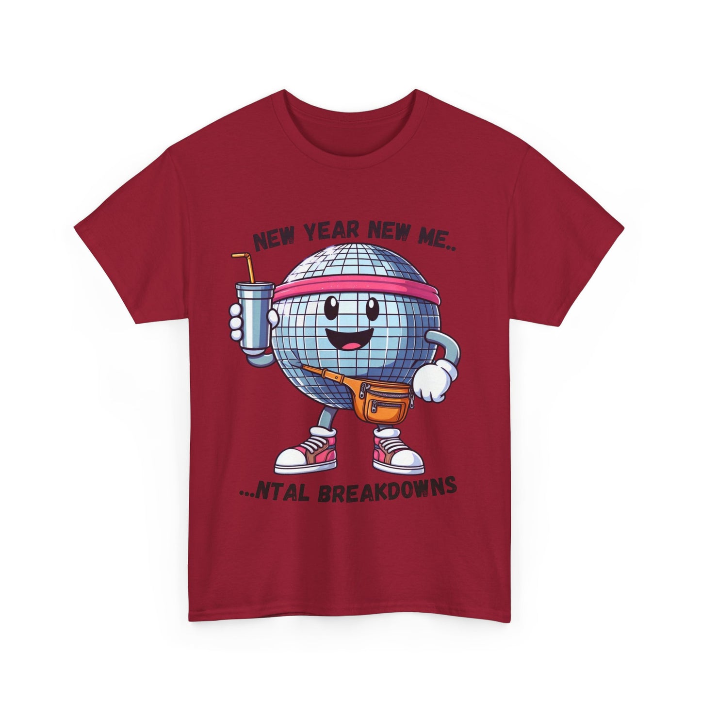 New Year Unisex Heavy Cotton Tee