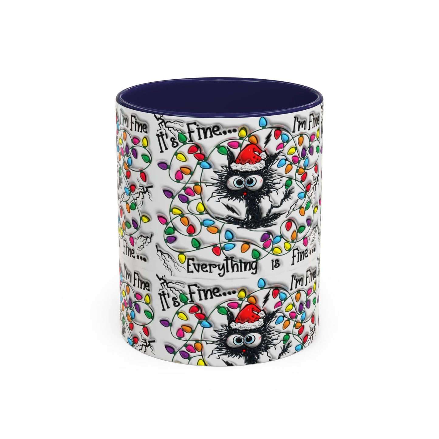Christmas Accent Coffee Mug (11, 15oz)