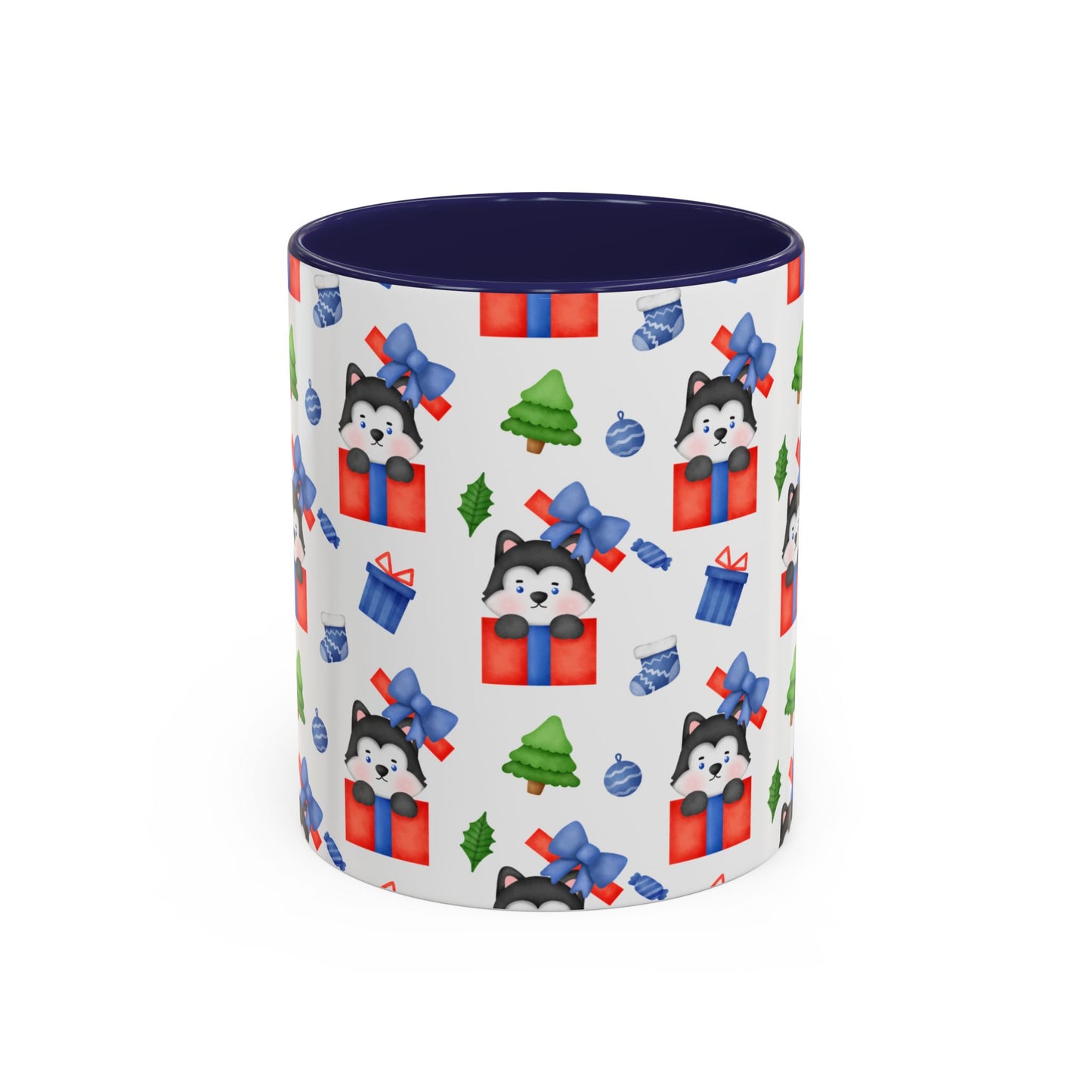 Christmas Accent Coffee Mug (11, 15oz)