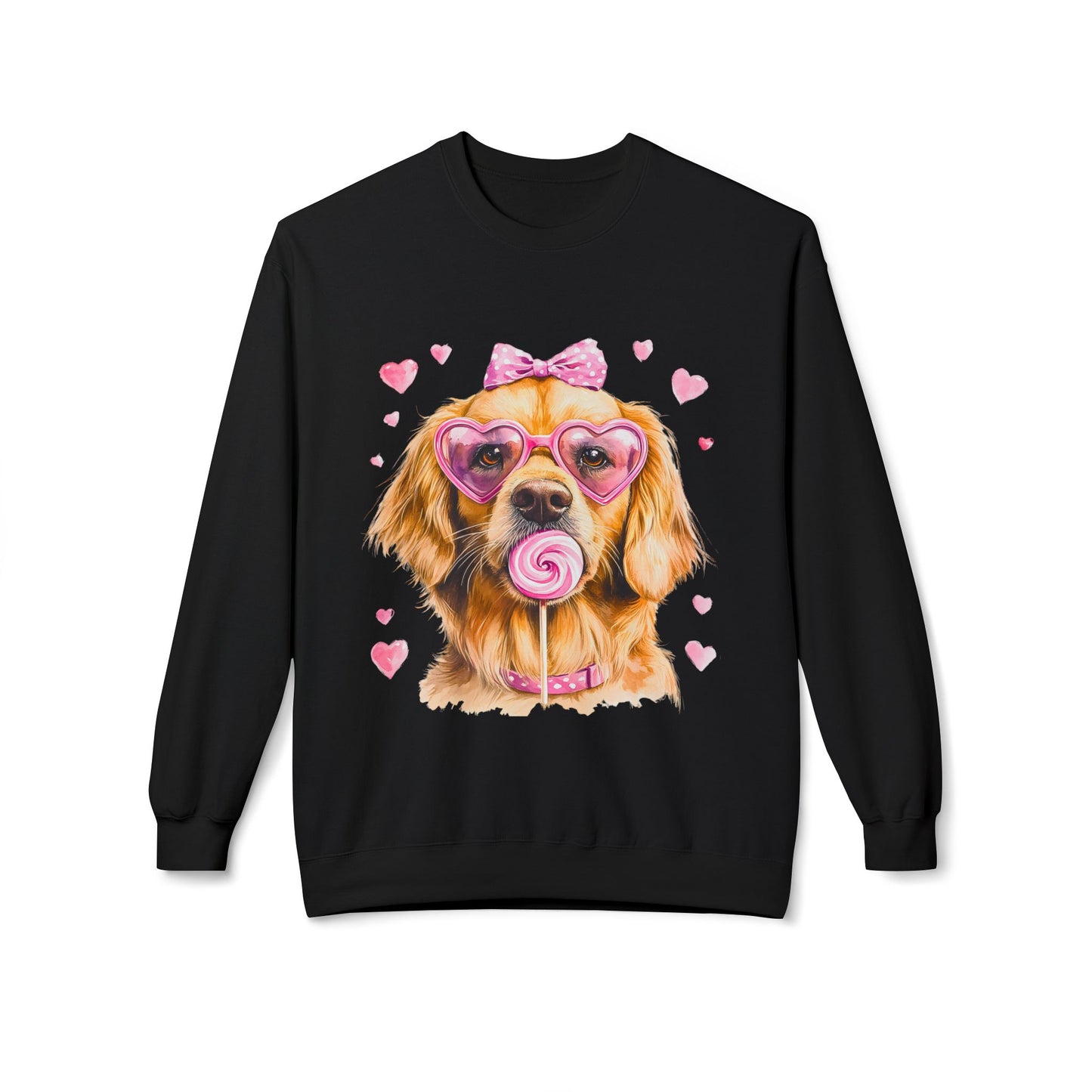 Valentines Unisex Midweight Softstyle Fleece Crewneck Sweatshirt