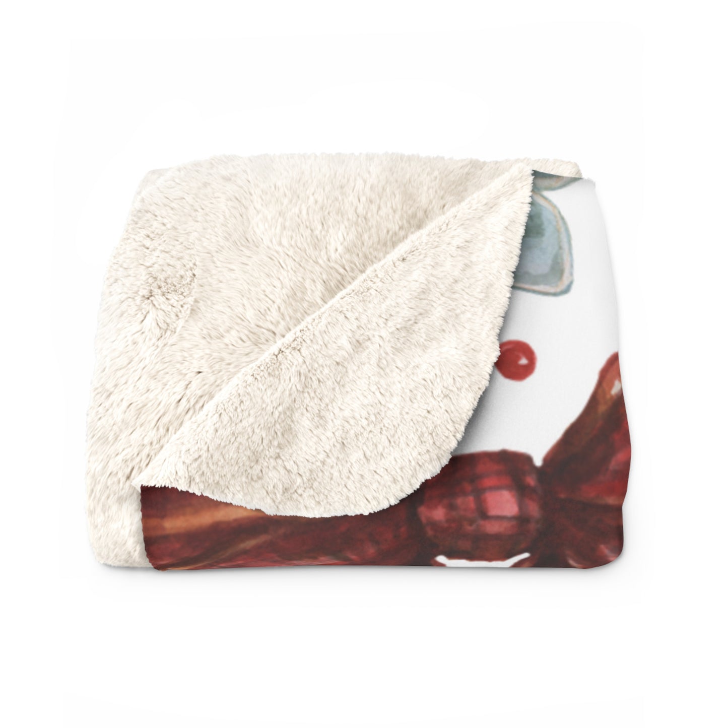 Christmas Bow Blanket