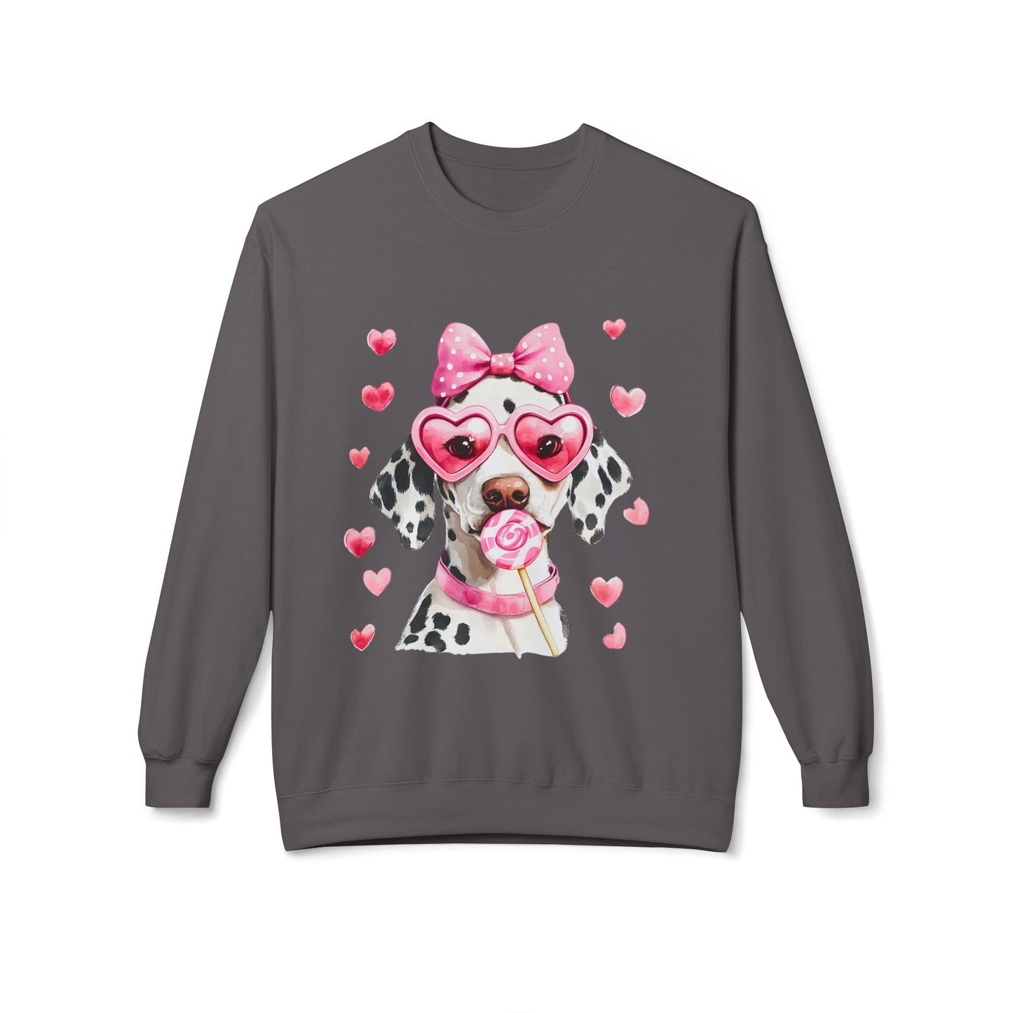 Valentines Unisex Midweight Softstyle Fleece Crewneck Sweatshirt